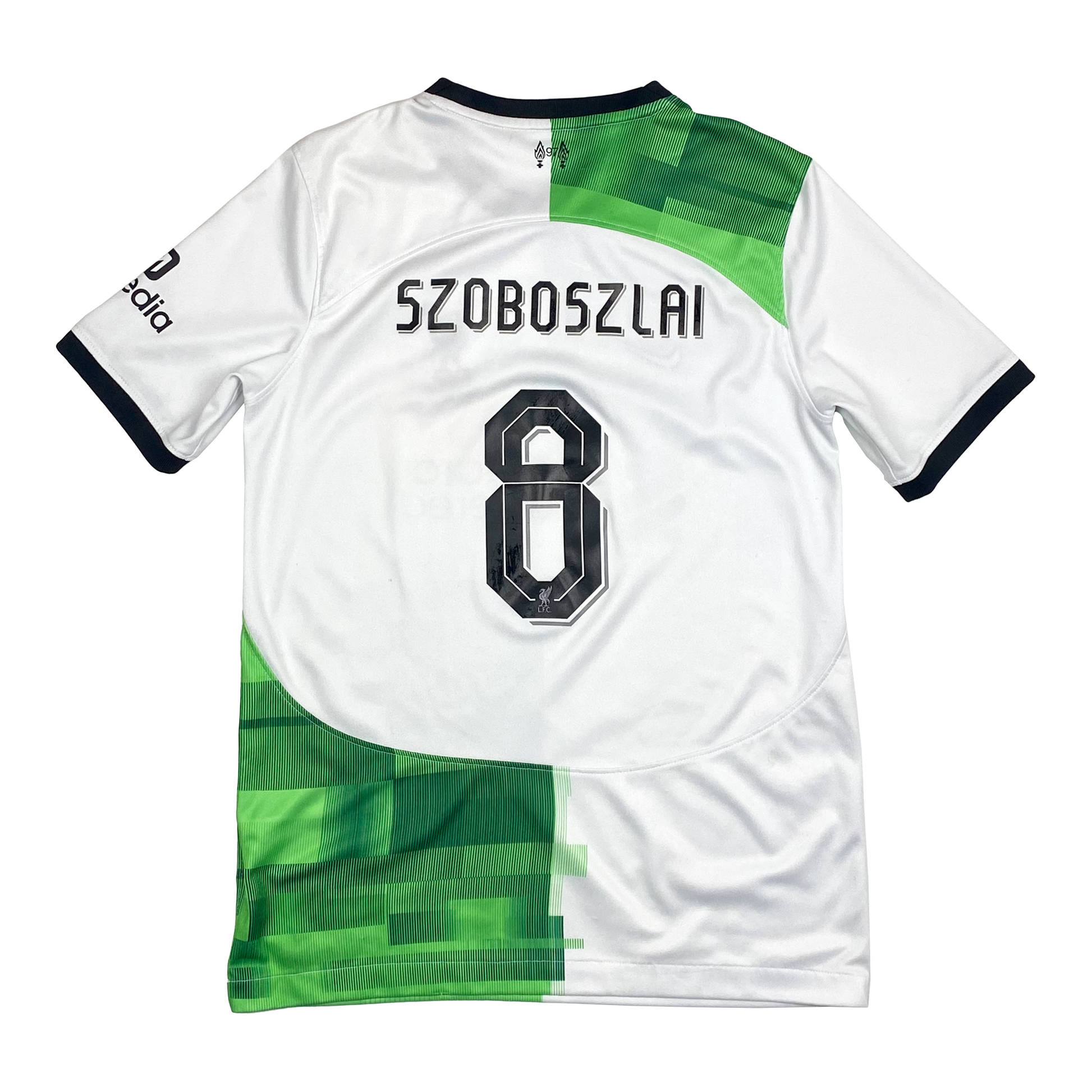 Liverpool Away Shirt (2023-24) - Szoboszlai 8 | 12-13 Years