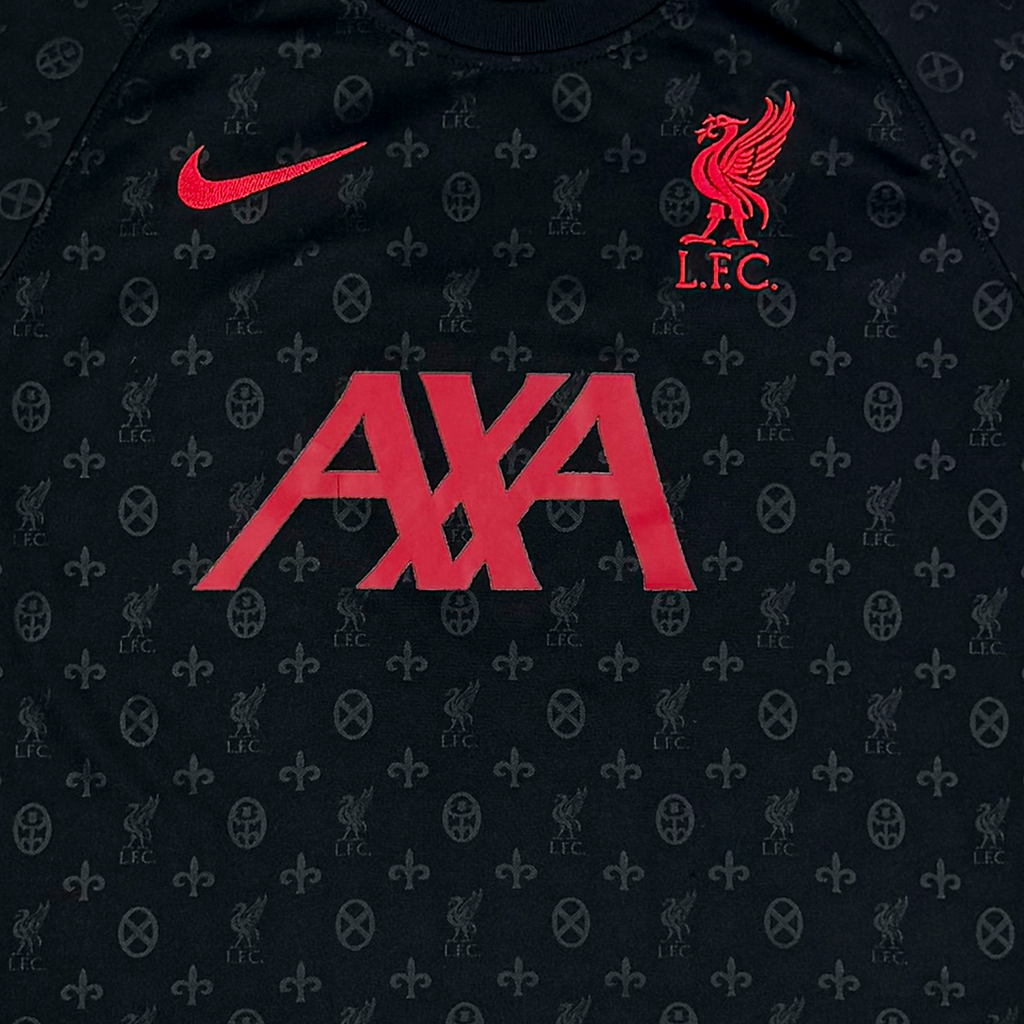 Liverpool Black Pre-Match Shirt (2020-21) | 10-11 Years