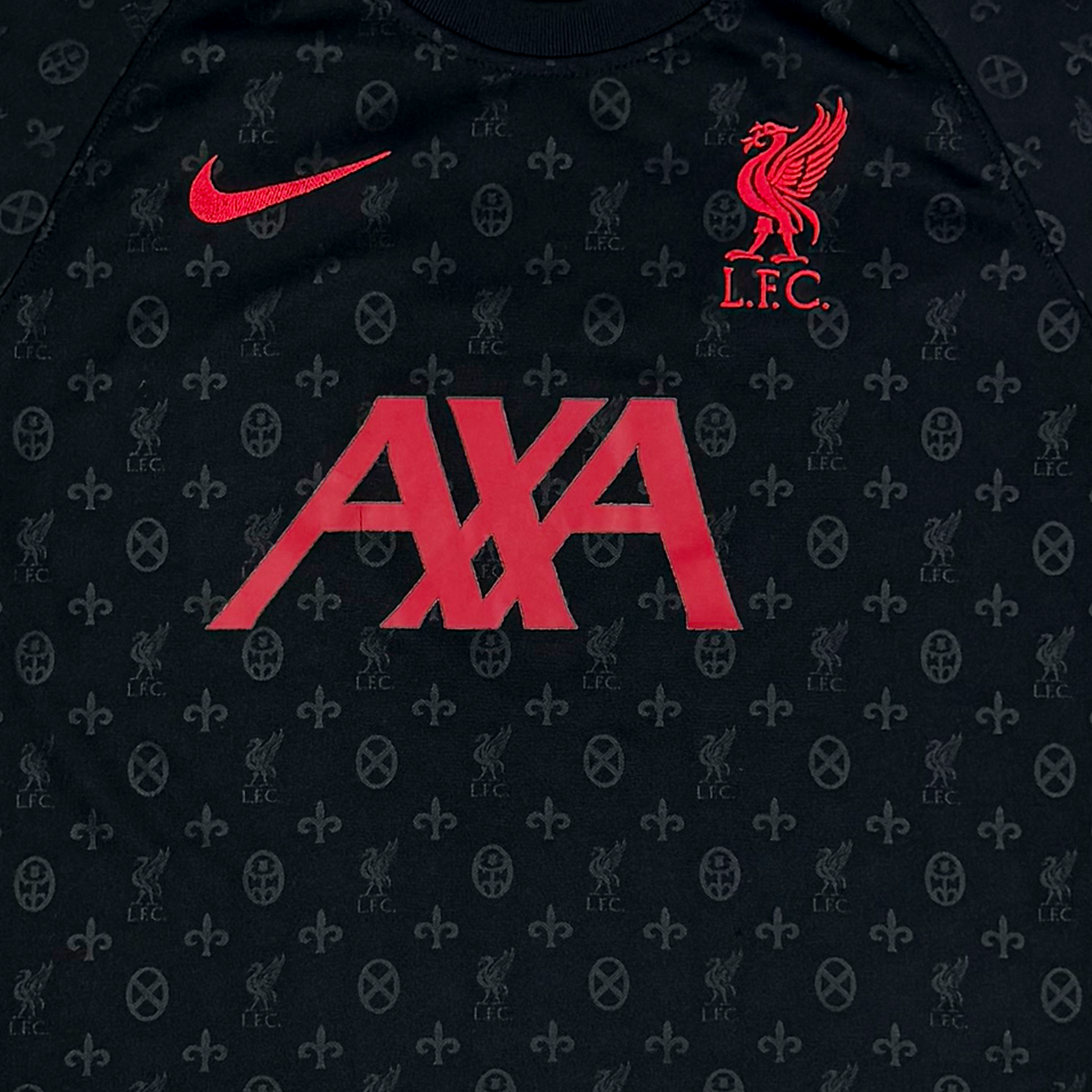 Liverpool Black Pre-Match Shirt (2020-21) | 10-11 Years