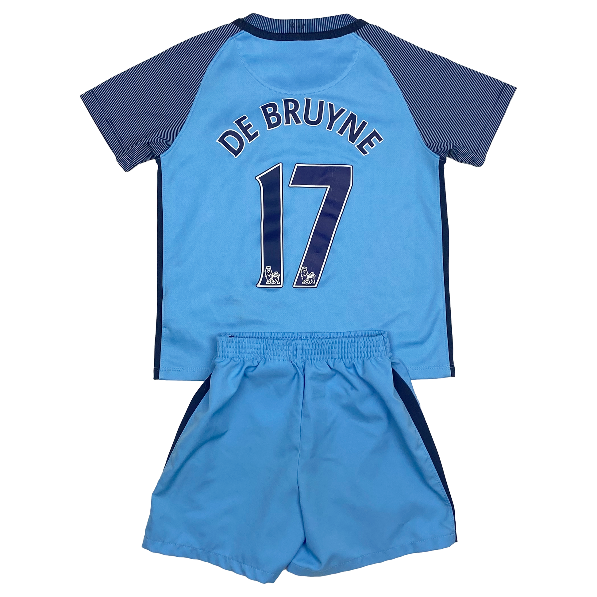 Manchester City Home Kit (2016-17) - De Bruyne 17 | 5-6 Years