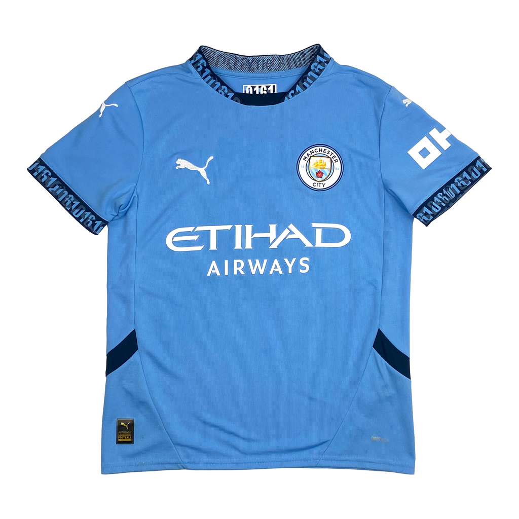 Manchester City Home Shirt (2024-25) - Haaland 9 | 13-14 Years