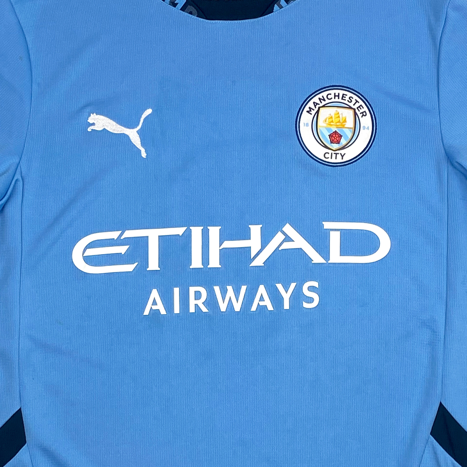 Manchester City Home Shirt (2024-25) - Haaland 9 | 13-14 Years