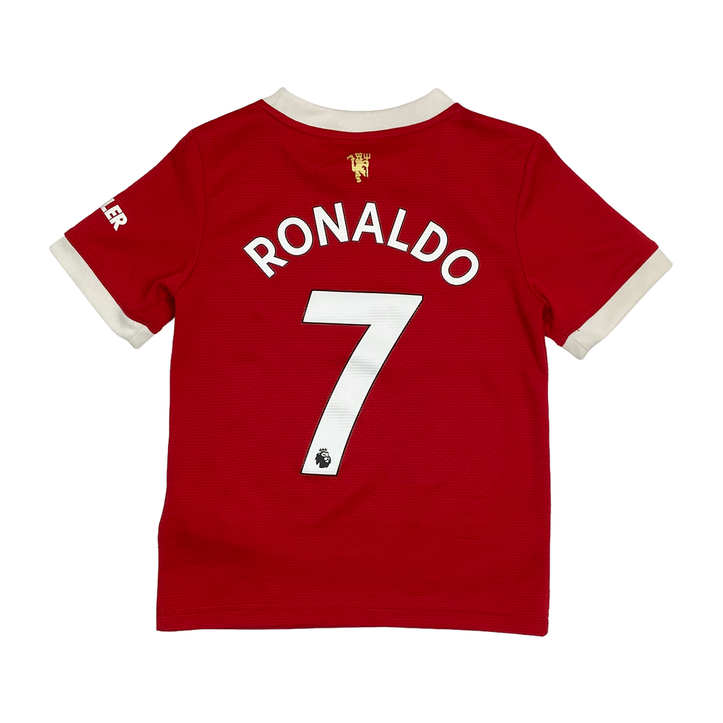 Manchester United Home Shirt (2021-22) Ronaldo 5-6 Years