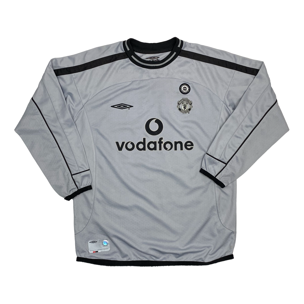Manchester United Away Goalkeeper Shirt (2000-02) | 12-13 Years