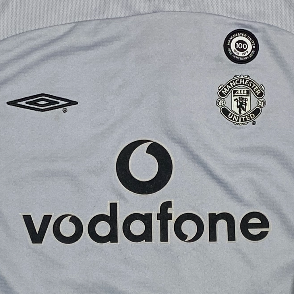 Manchester United Away Goalkeeper Shirt (2000-02) | 12-13 Years