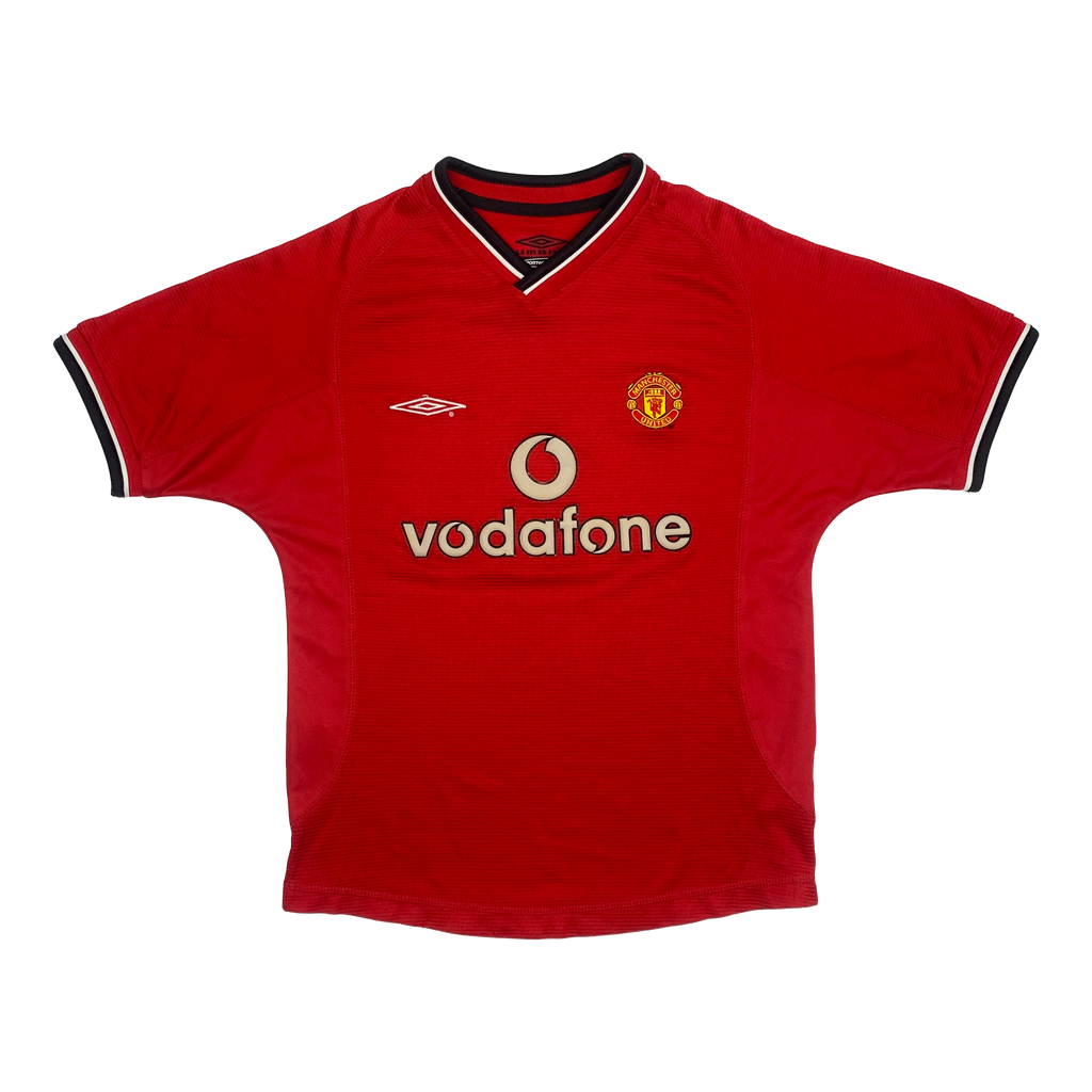 Manchester United Home Shirt (2000-02) | 9-10 Years