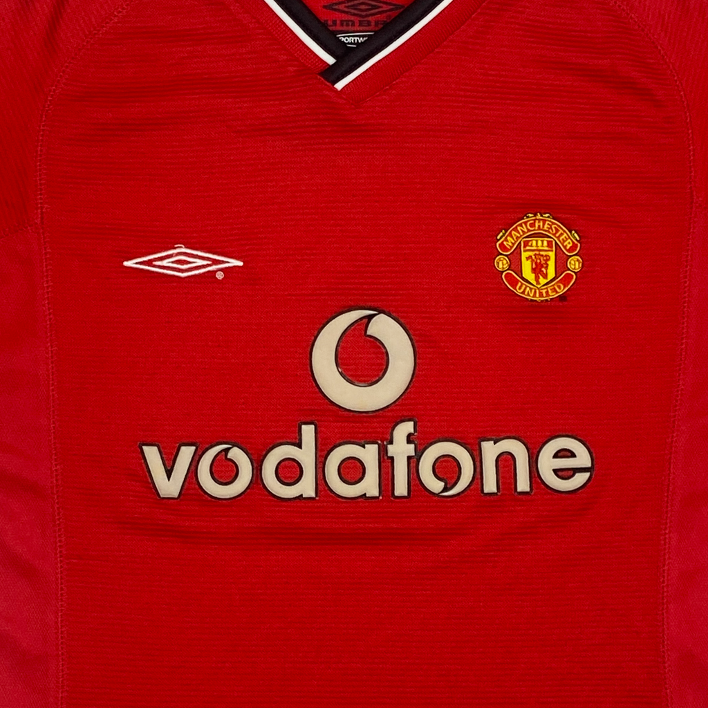 Manchester United Home Shirt (2000-02) | 9-10 Years