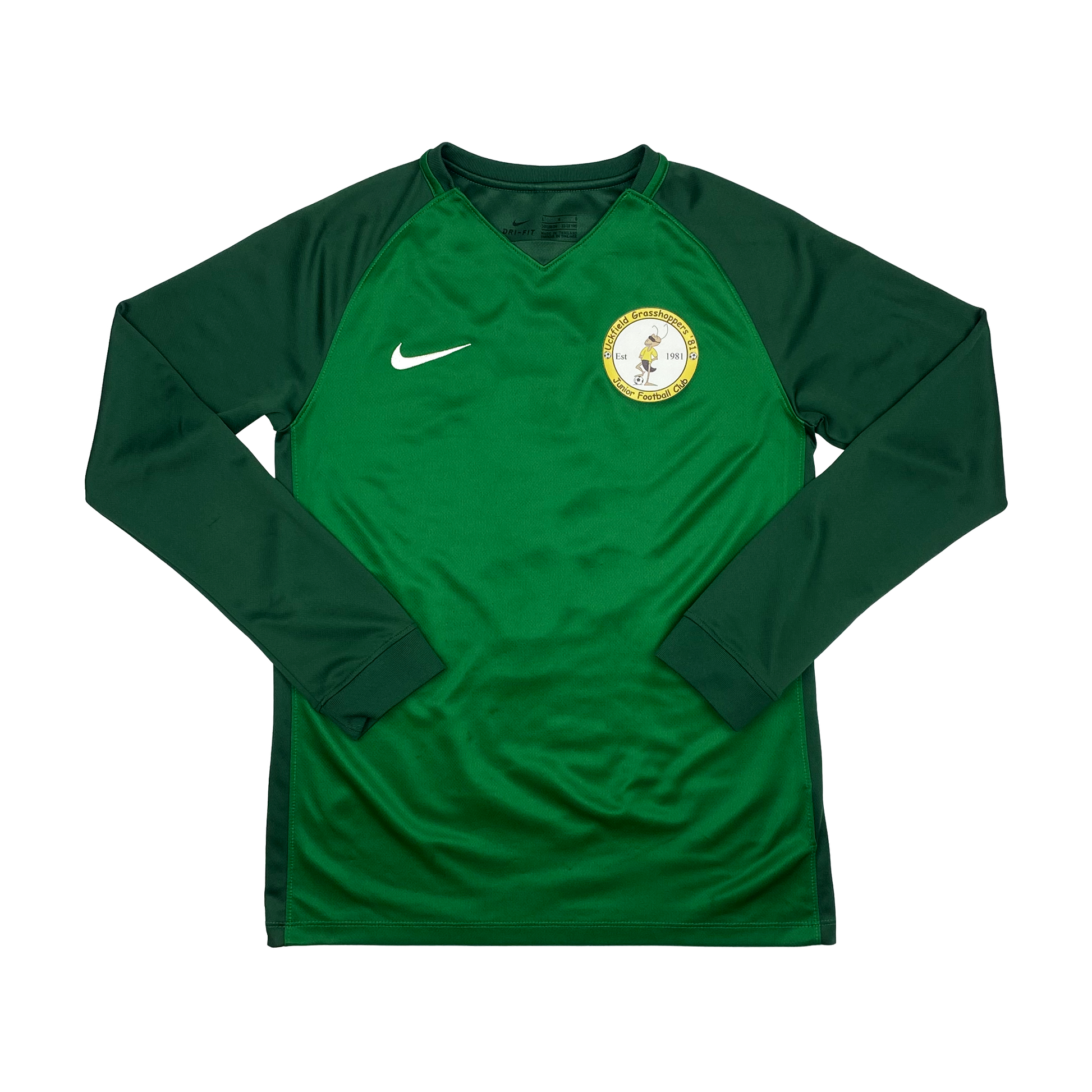Uckfield Grasshoppers Long-Sleeve Shirt | 12-13 Years