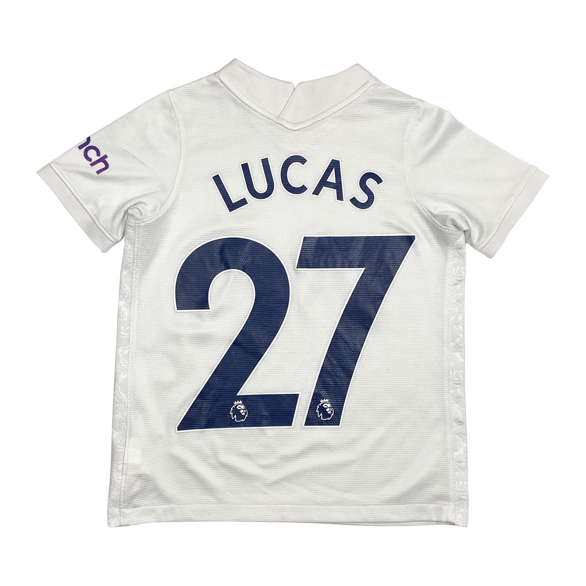 Tottenham Hotspur Home Shirt (2020-21) - Lucas 27 | 7-8 Years