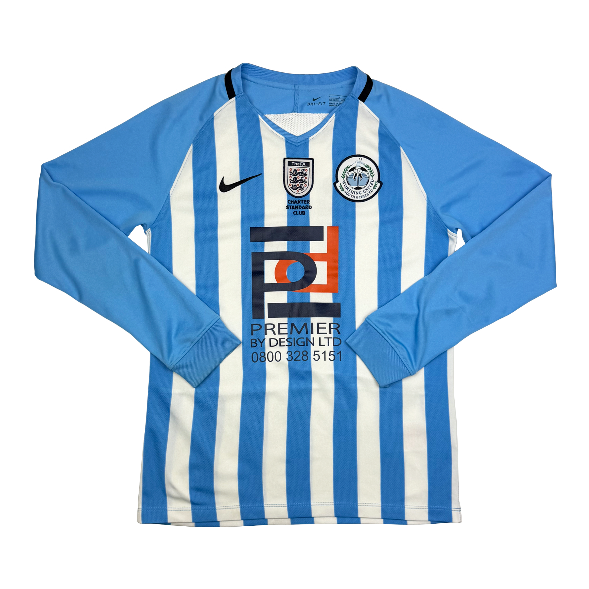 Worthing United Youth & Colts Long-Sleeve Shirt | 12-13 Years