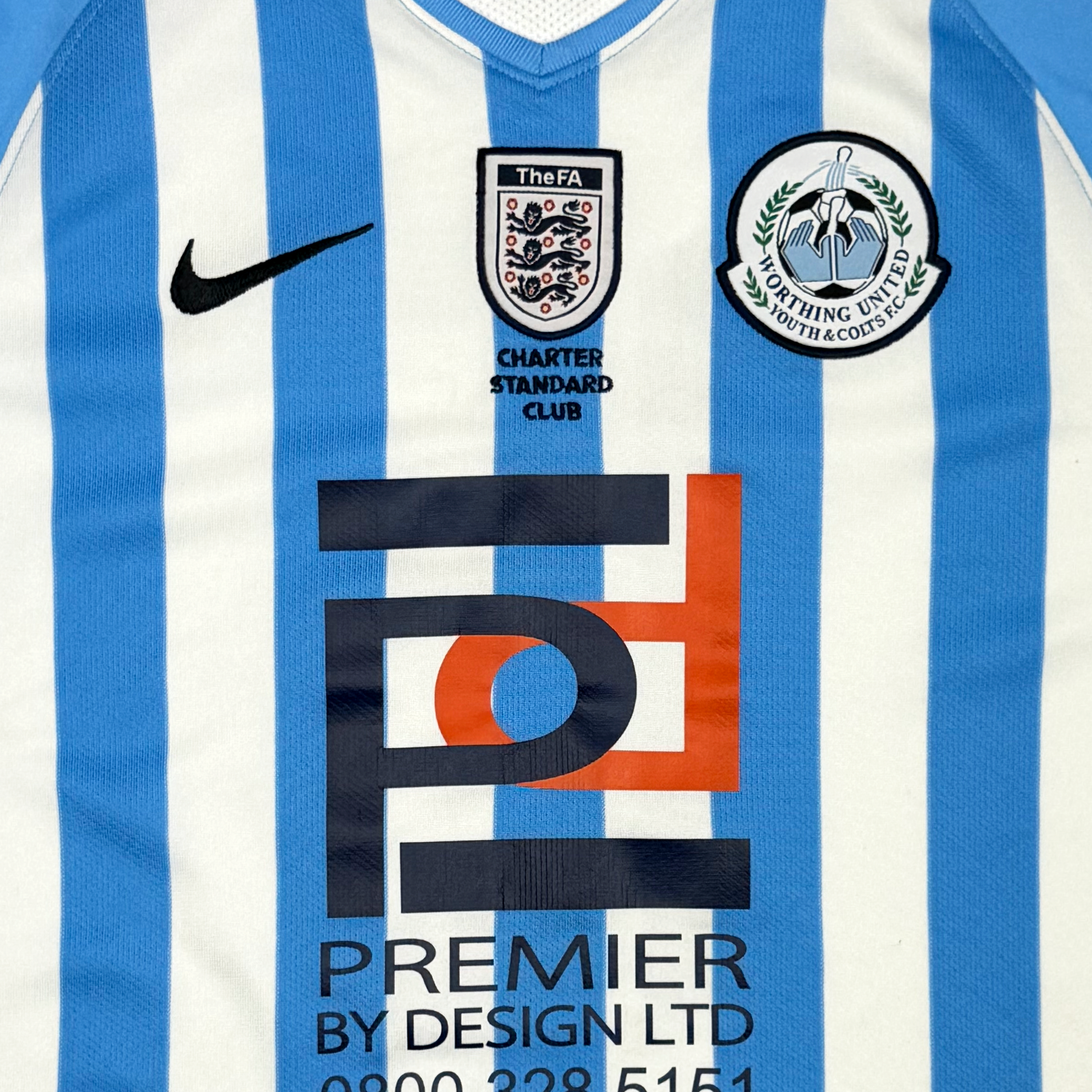 Worthing United Youth & Colts Long-Sleeve Shirt | 12-13 Years