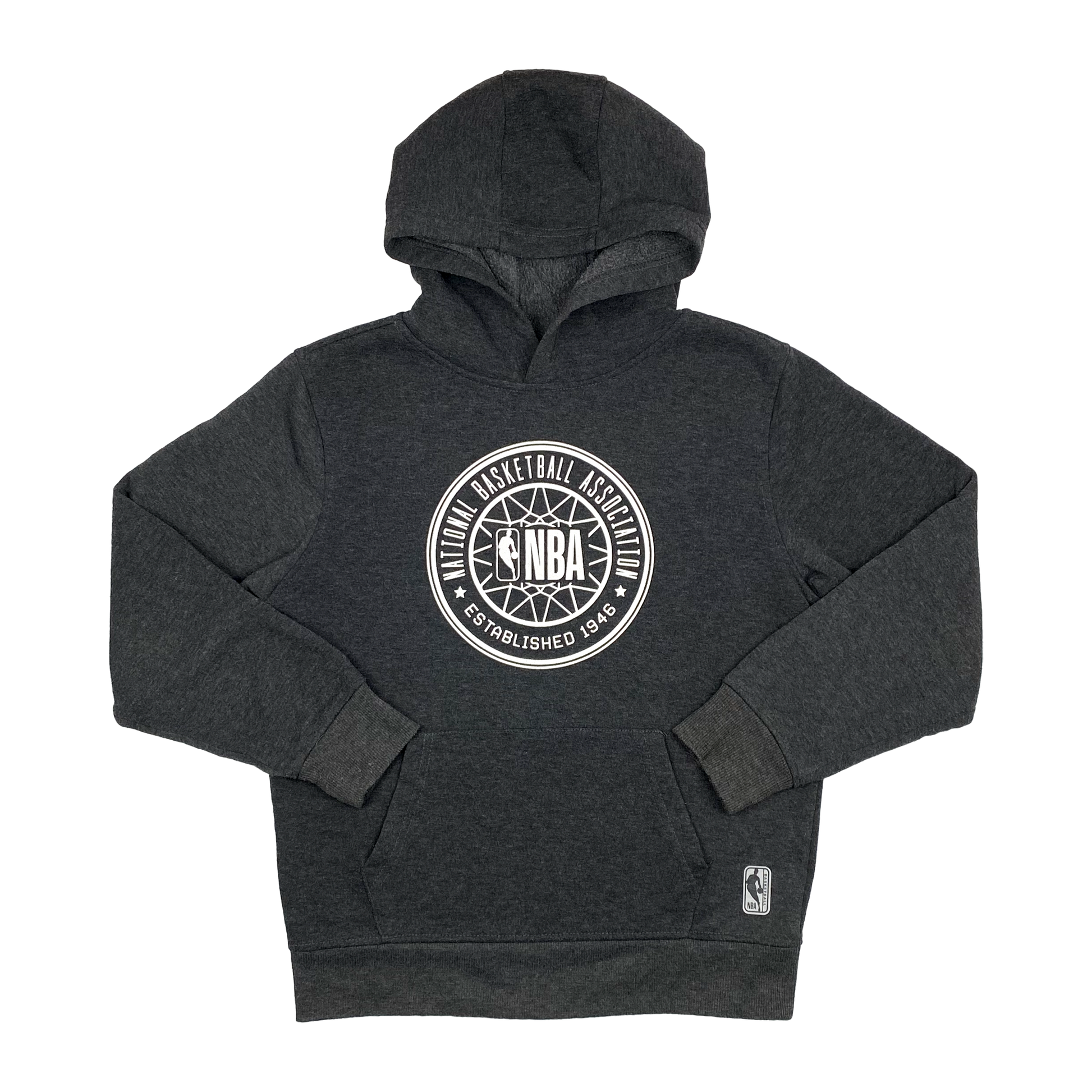 NBA Dark Grey Hoodie | 10-11 Years