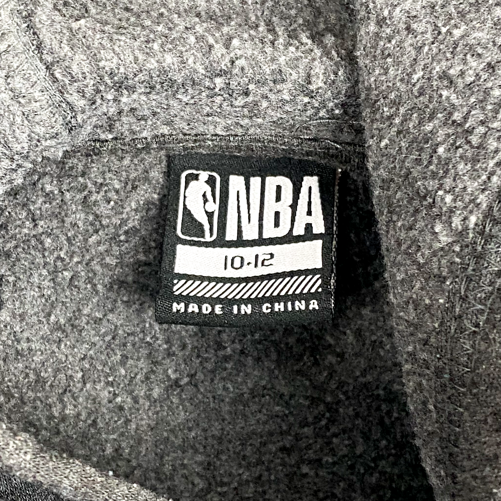 NBA Dark Grey Hoodie | 10-11 Years