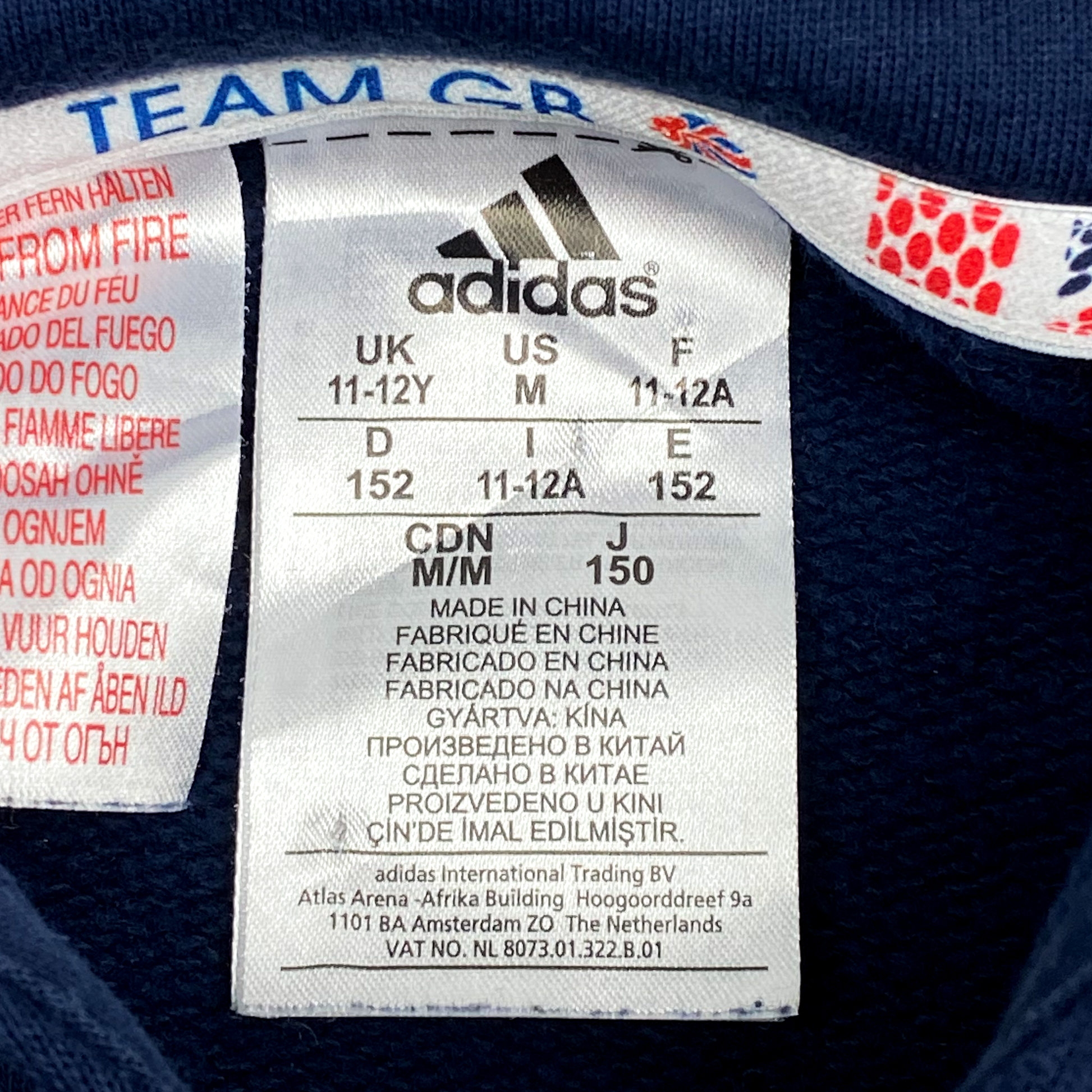 Team GB Navy Hoodie | 11-12 Years