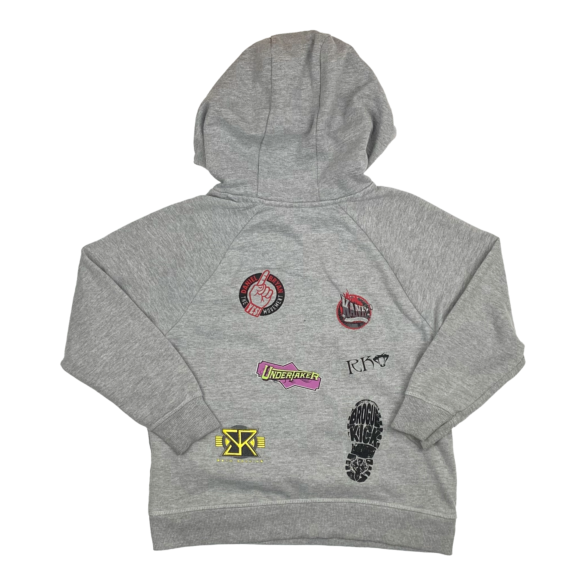 WWE Badge Hoodie Grey | 6-7 Years