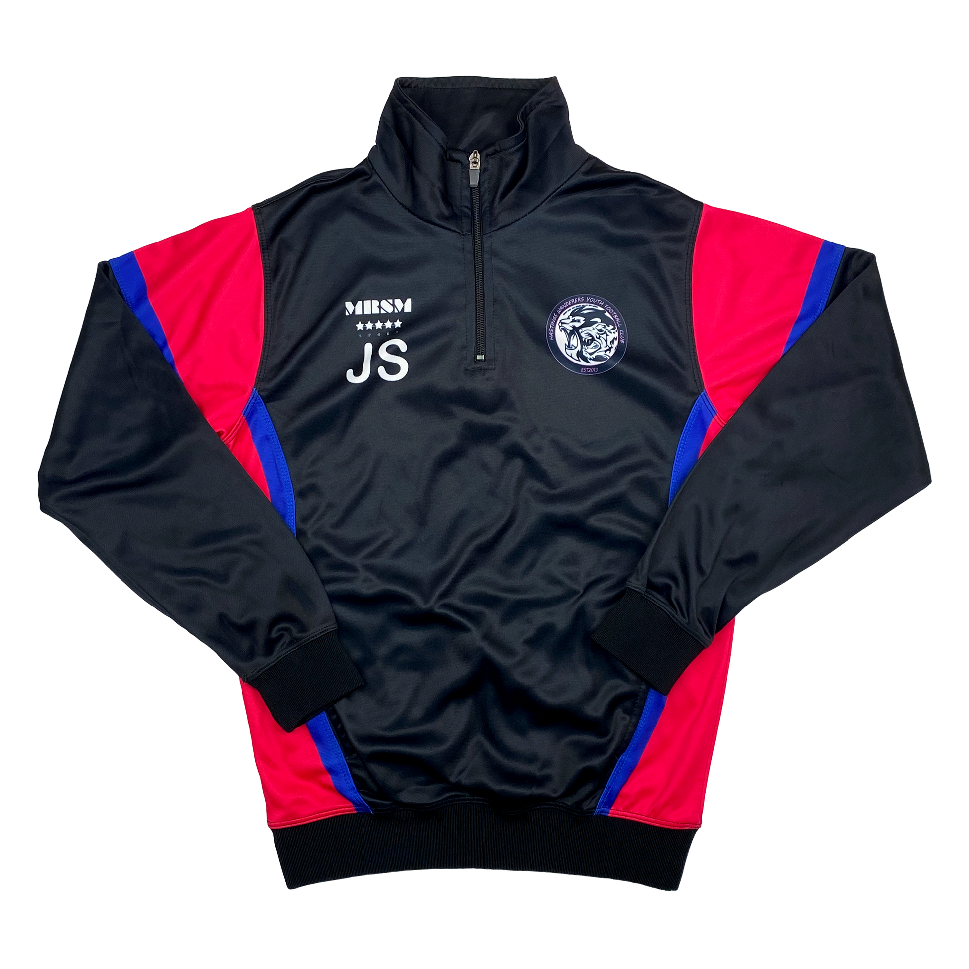 Hastings Wanderers Youth Quarter-Zip Track Jacket | 14-15 Years