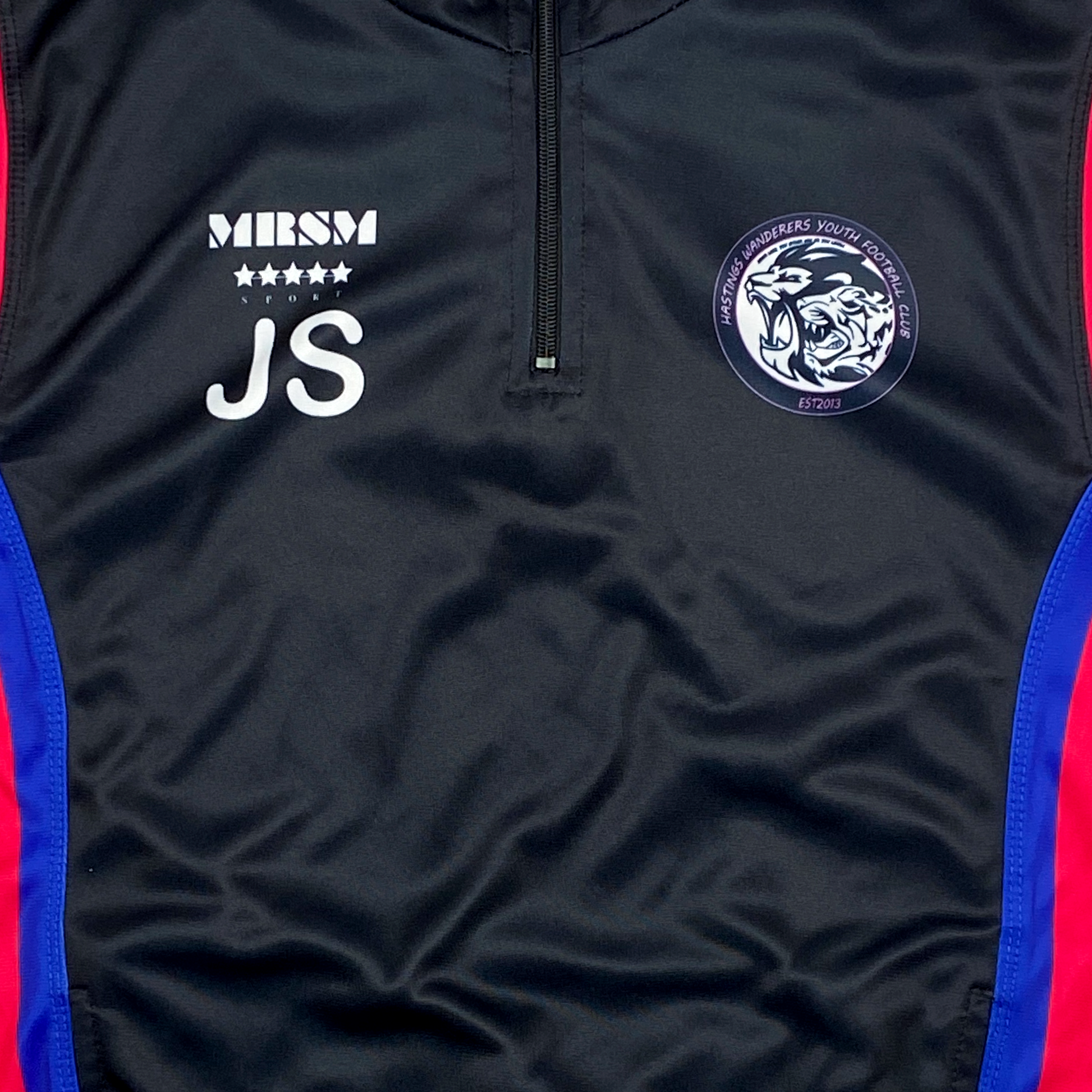Hastings Wanderers Youth Quarter-Zip Track Jacket | 14-15 Years