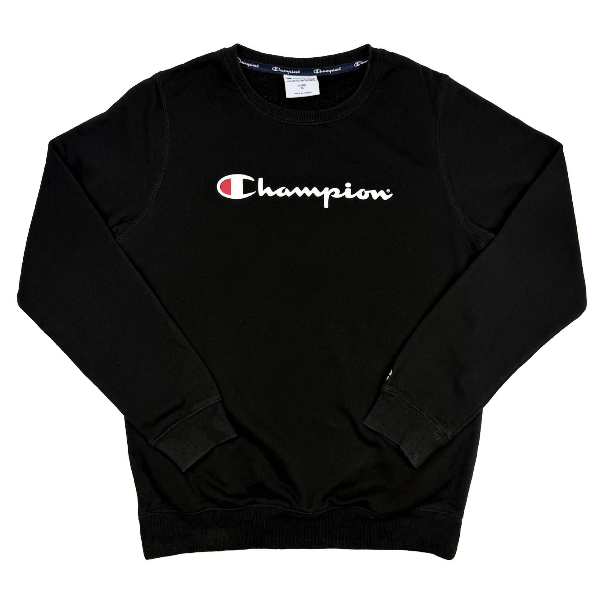 Black Champion Sweatshirt | 15-16 Years