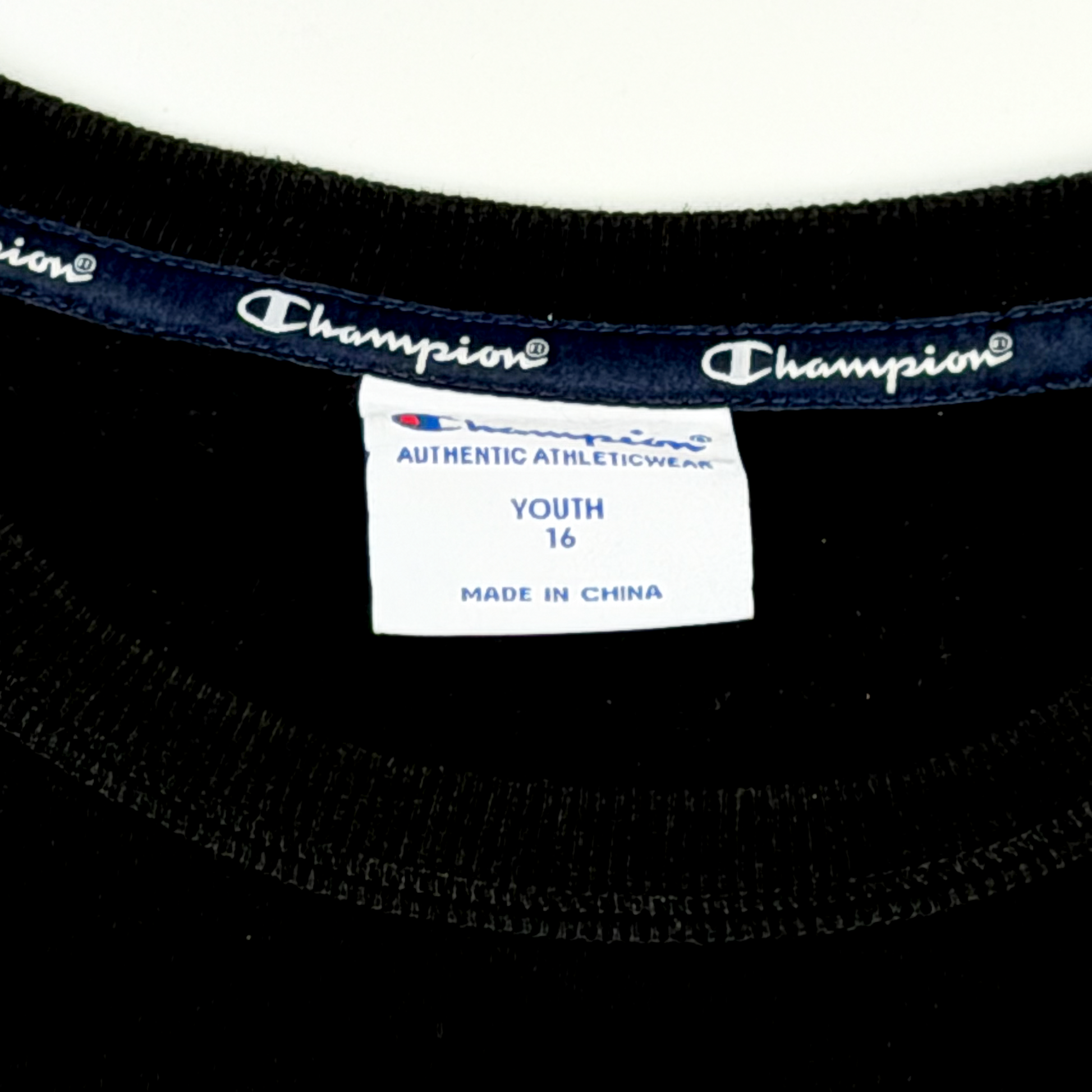 Black Champion Sweatshirt | 15-16 Years