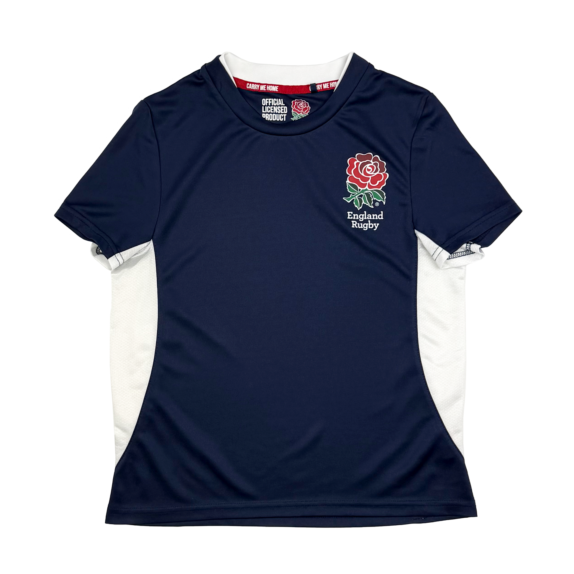 England Rugby Union Navy Blue Training Shirt (2014) | 7-8 Years