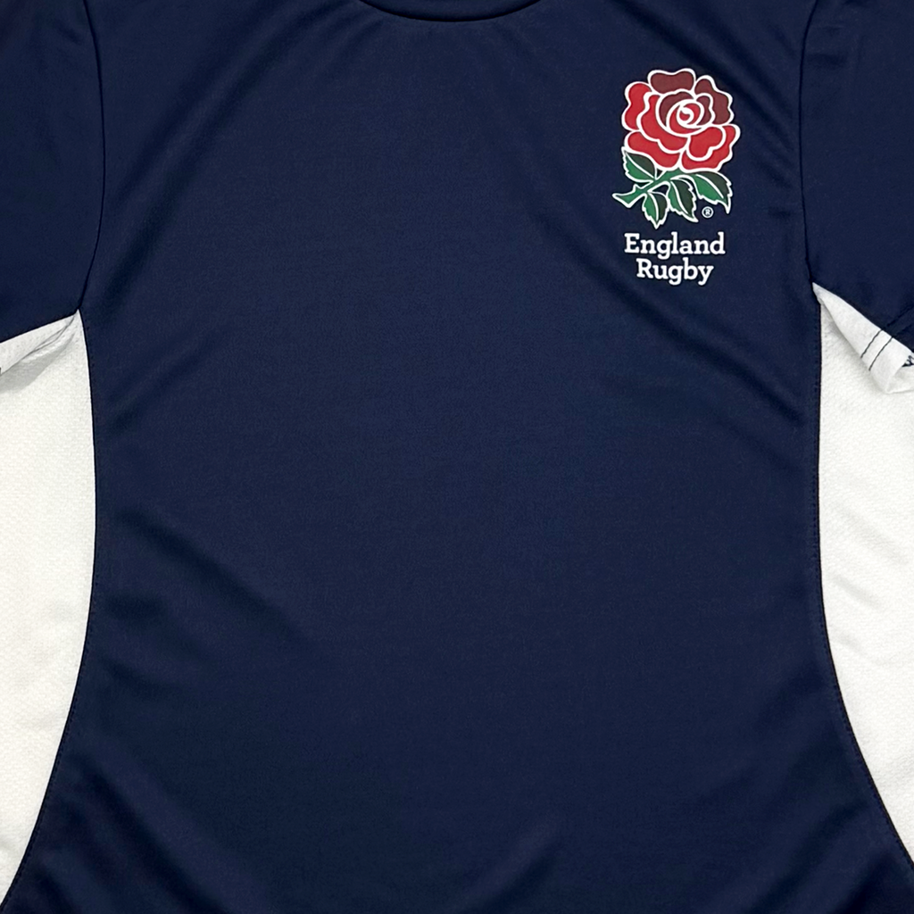 England Rugby Union Navy Blue Training Shirt (2014) | 7-8 Years