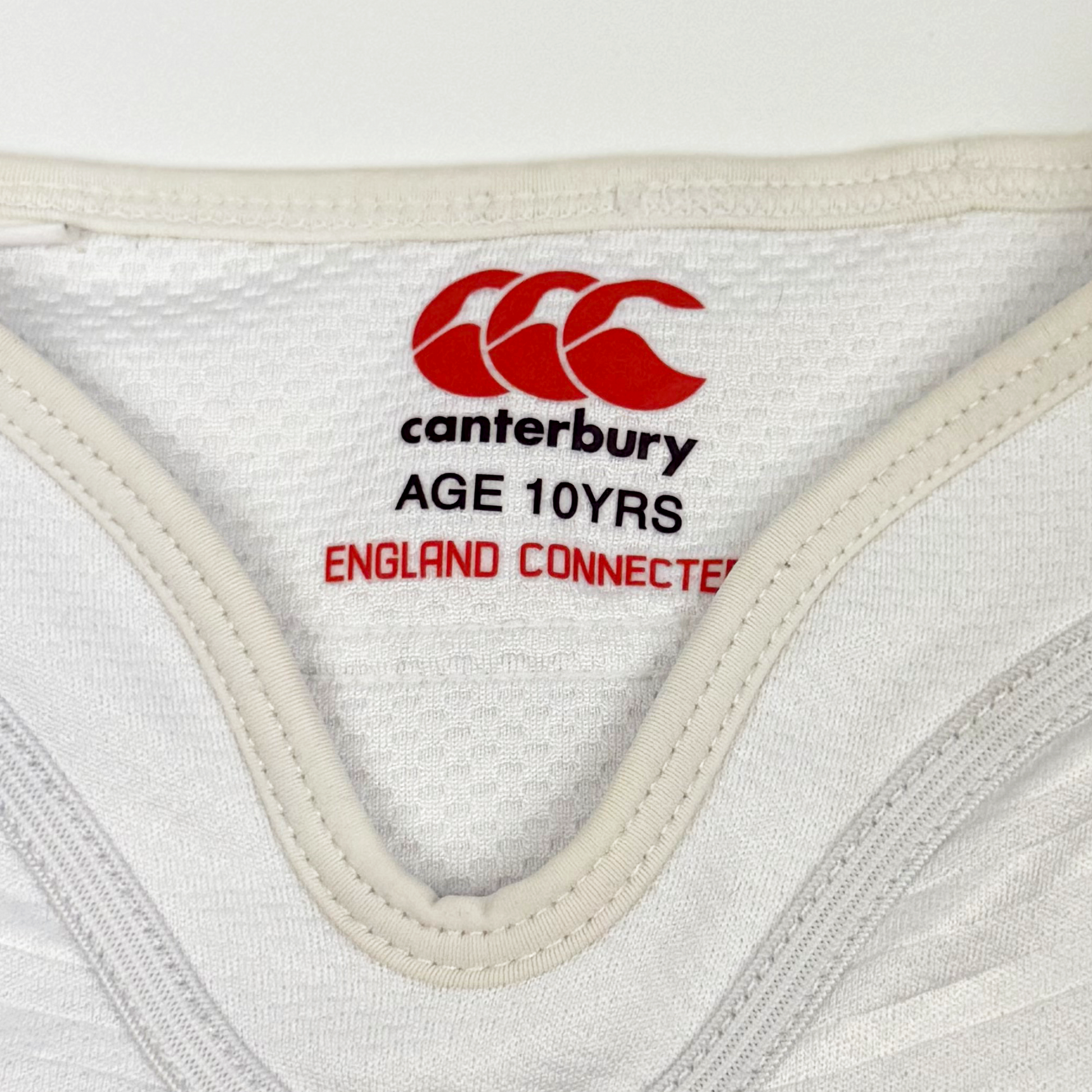England Rugby Union Home Shirt (2015) | 9-10 Years