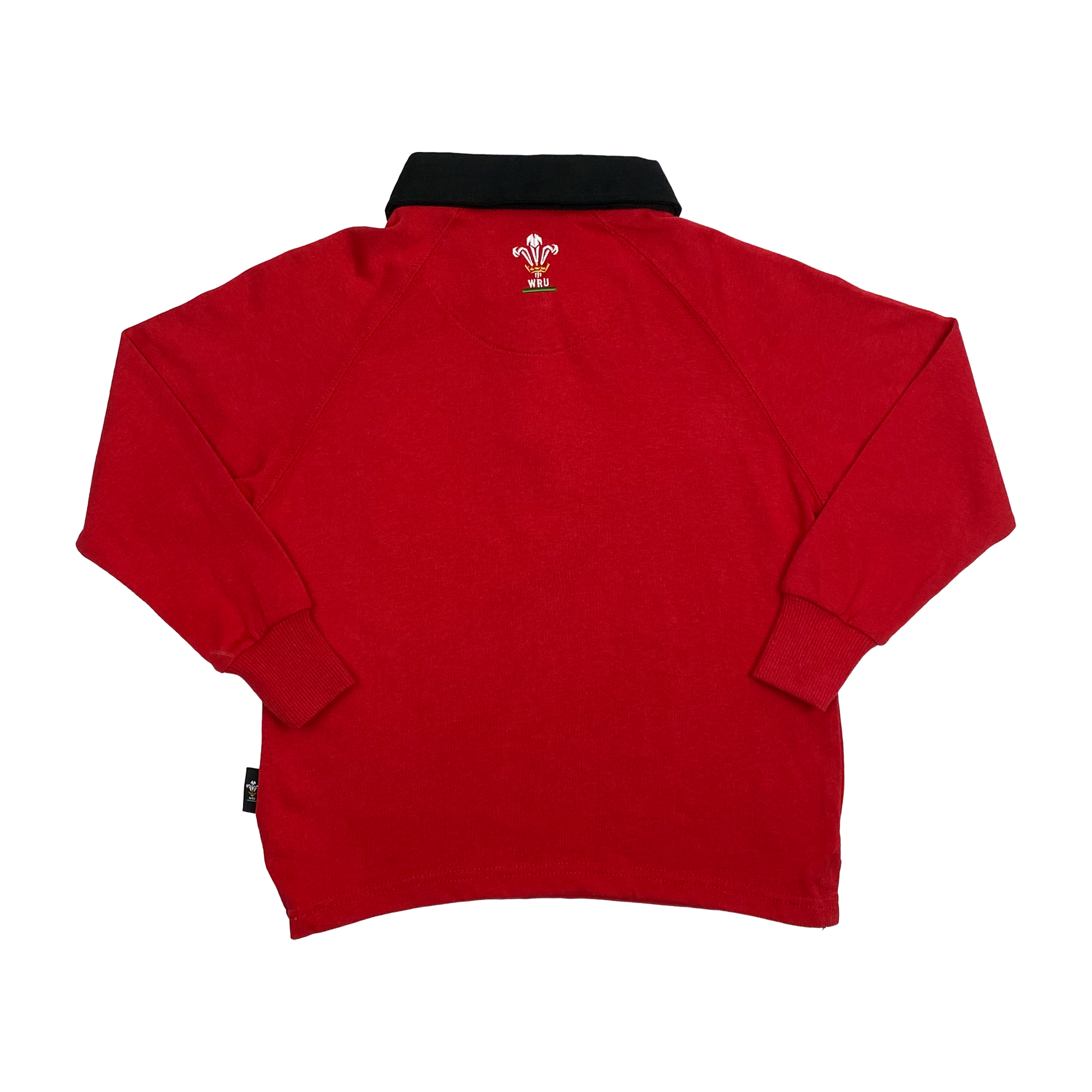 Wales Rugby Long-Sleeve Polo Shirt | 5-6 Years