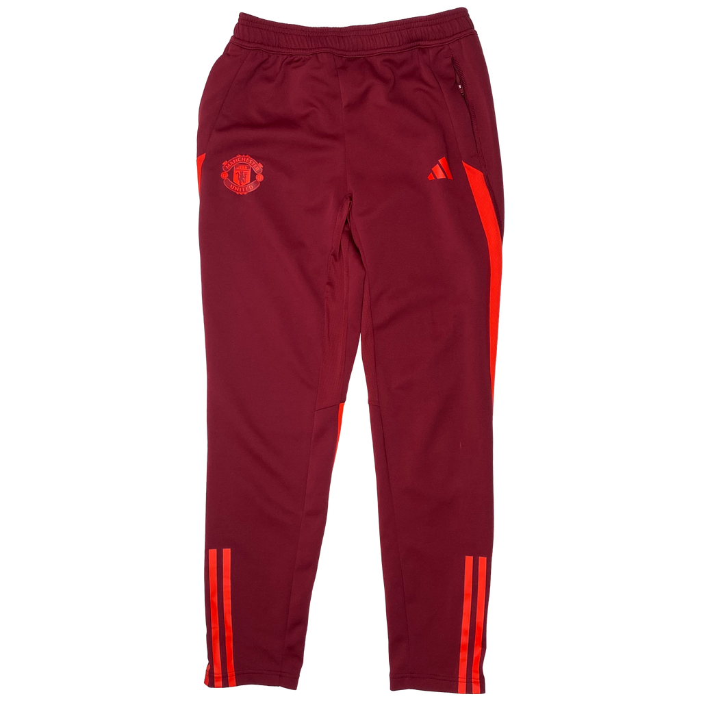 Manchester United Tiro 23 Training Tracksuit Pants Burgundy (2023-24) | 13-14 Years