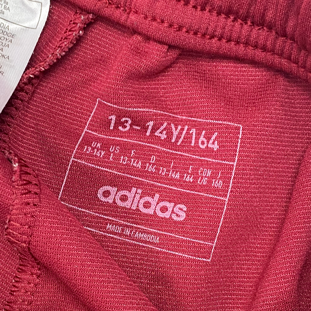 Manchester United Tiro 23 Training Tracksuit Pants Burgundy (2023-24) | 13-14 Years