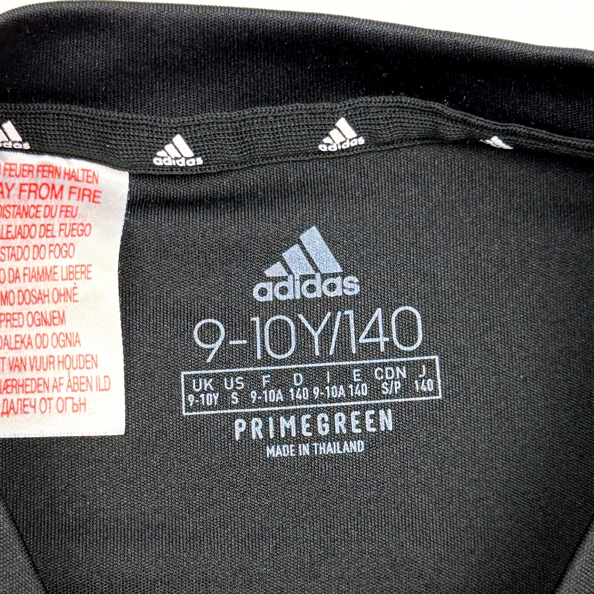 Adidas Black Training Shirt | 9-10 Years