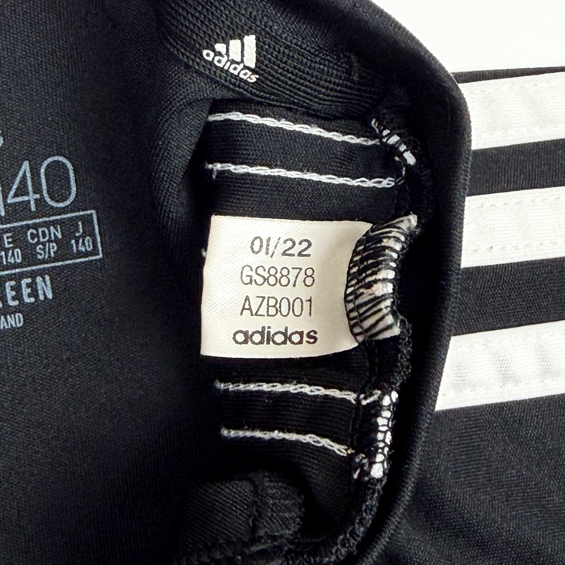 Adidas Black Training Shirt | 9-10 Years