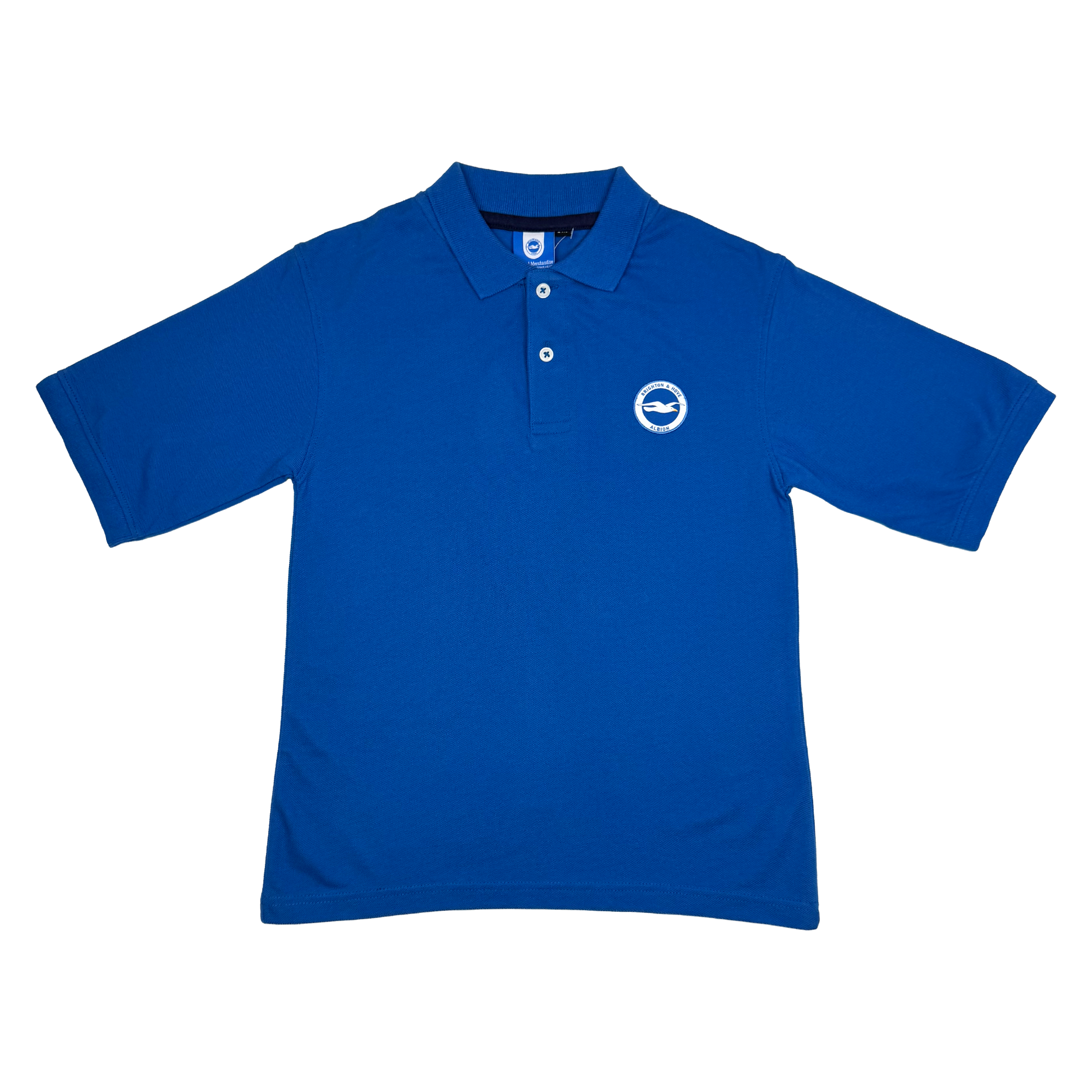 Brighton & Hove Albion Blue Polo Shirt | 9-10 Years