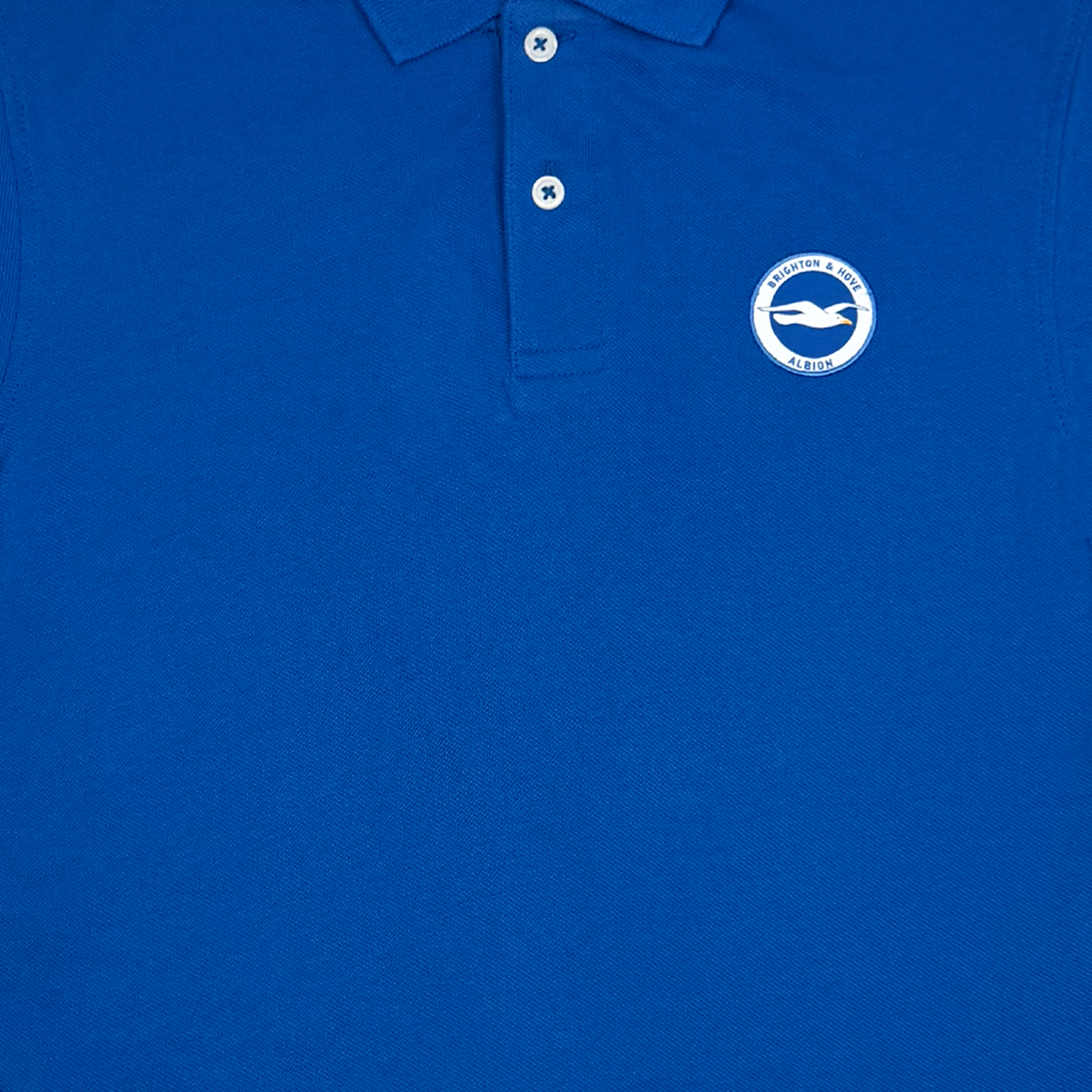 Brighton & Hove Albion Blue Polo Shirt | 9-10 Years