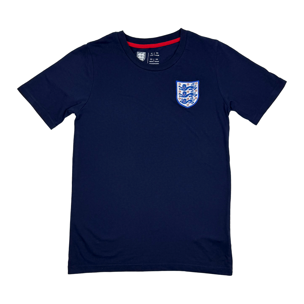 England Navy Blue Crew Neck T-Shirt | 9-10 Years