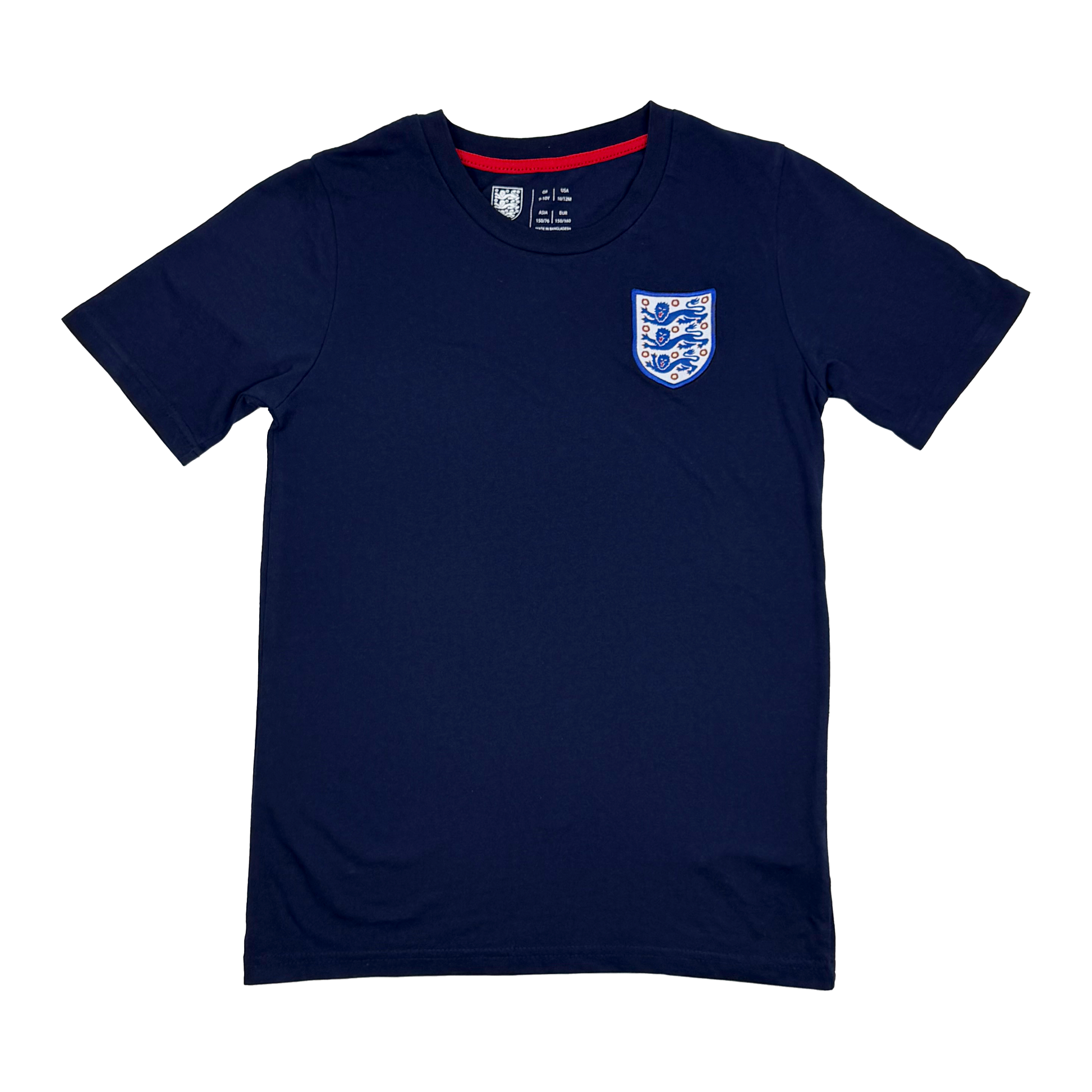 England Navy Blue Crew Neck T-Shirt | 9-10 Years