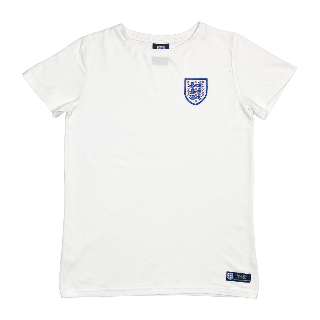 England White Crew Neck T-Shirt | 13-14 Years