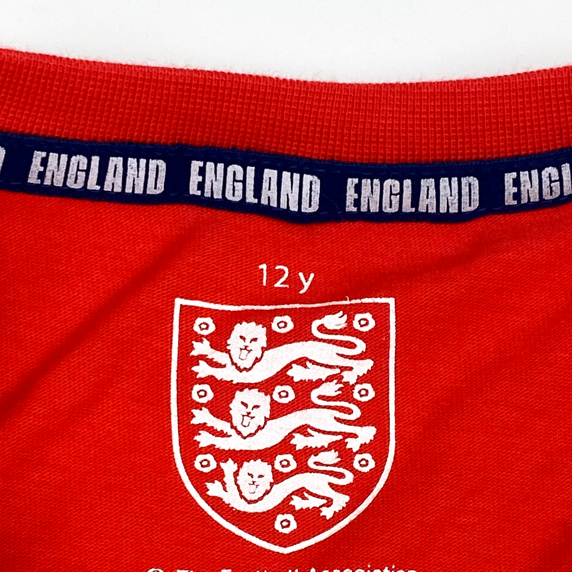 England Red Crewneck T-Shirt | 11-12 Years
