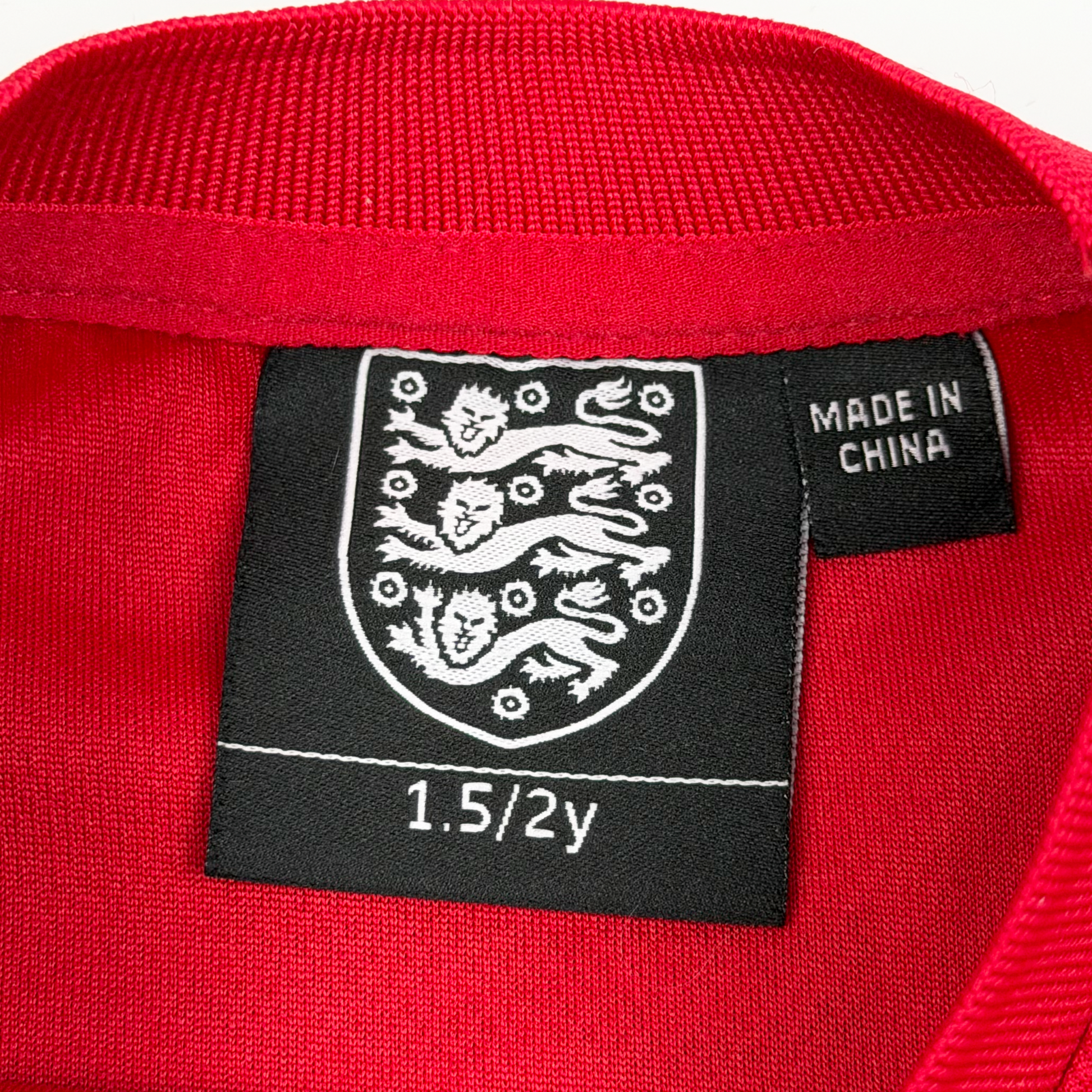 England Red 'Three Lions' Fan Shirt | 18-24 Months