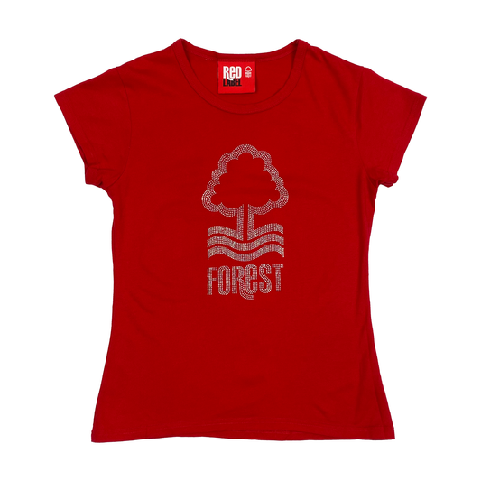 Nottingham Forest Sequin Pattern T-Shirt | 13-14 Years