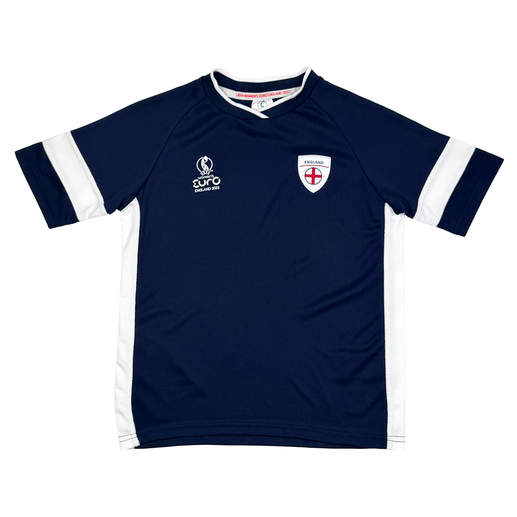 England 2022 UEFA Women's Euros Navy T-Shirt | 9-10 Years
