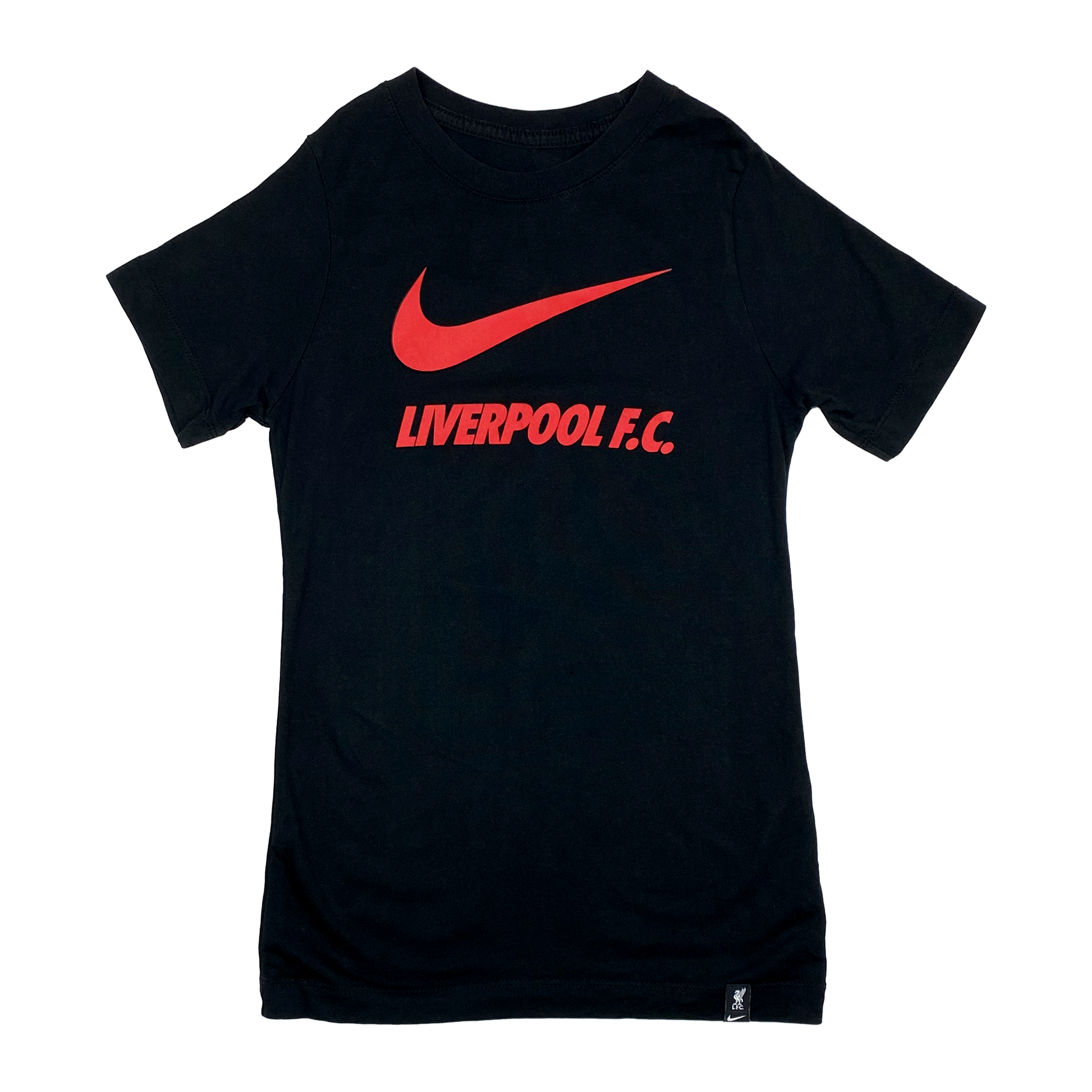 Liverpool T-Shirt Black | 9-10 Years