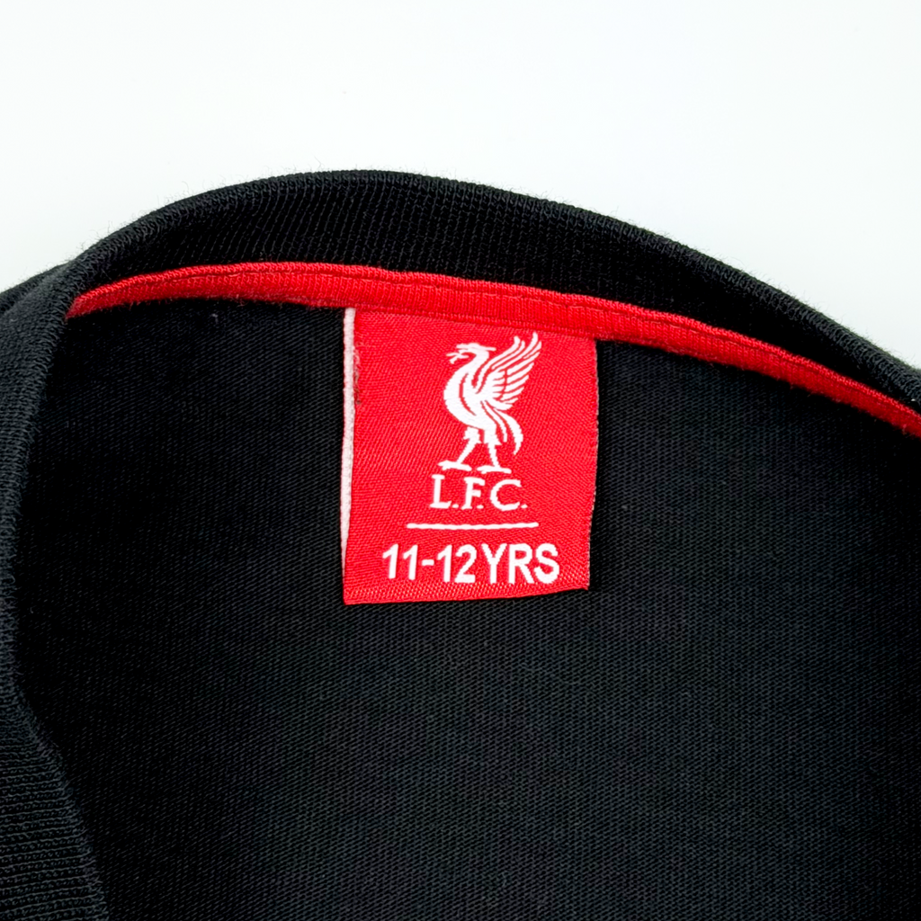 Liverpool Black ‘This is Anfield’ T-Shirt | 11-12 Years