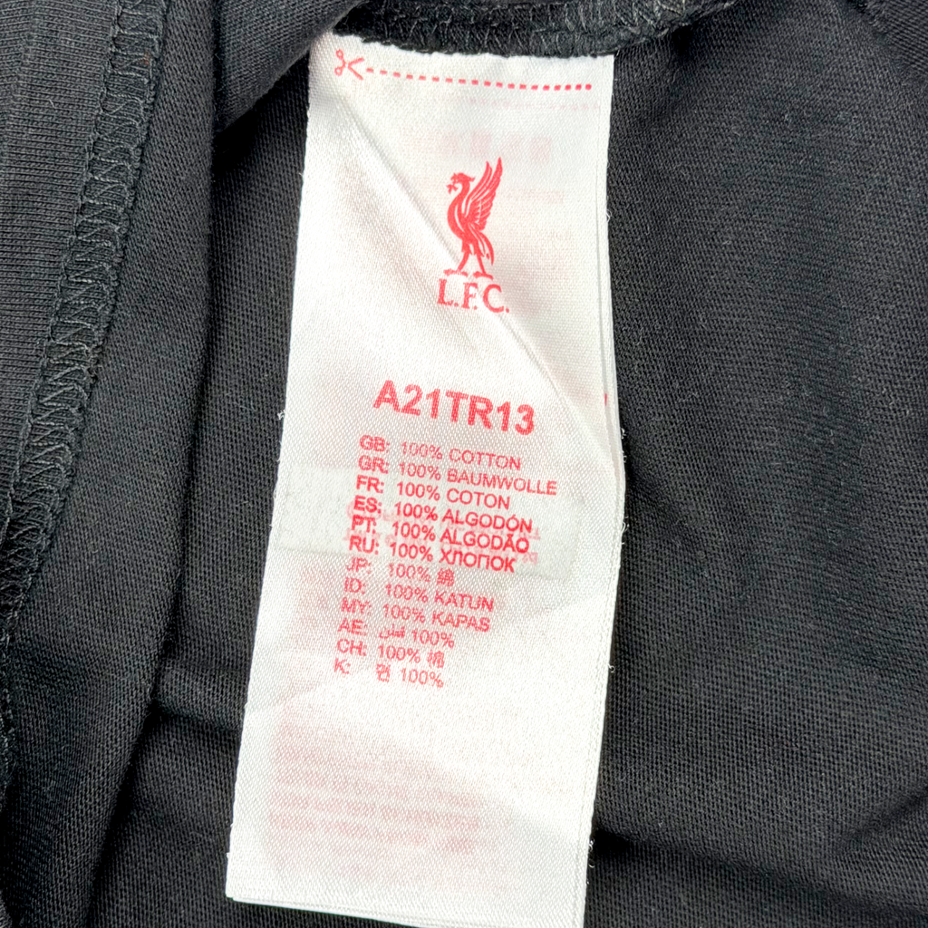 Liverpool Black ‘This is Anfield’ T-Shirt | 11-12 Years