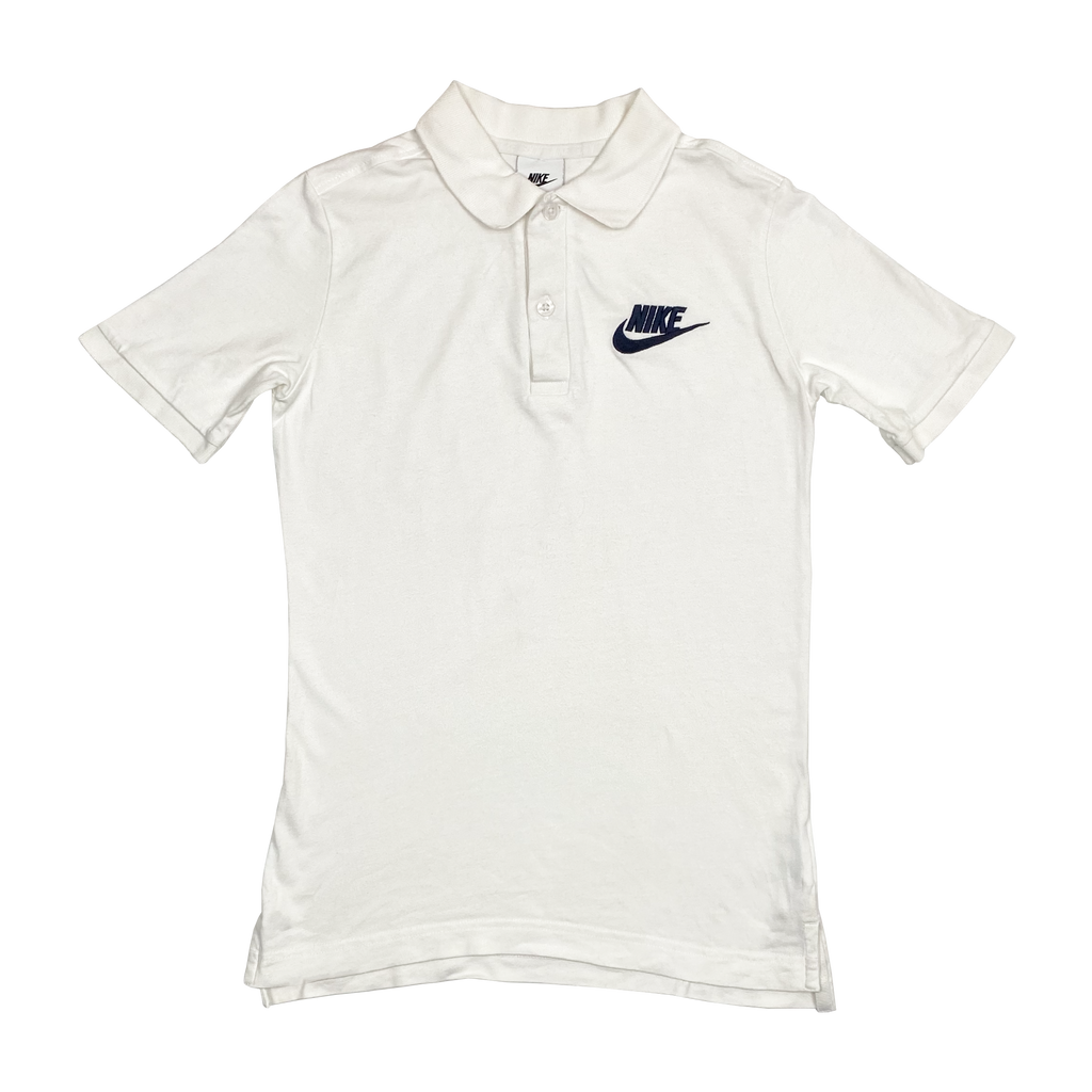 White Nike Polo Shirt | 10-11 Years