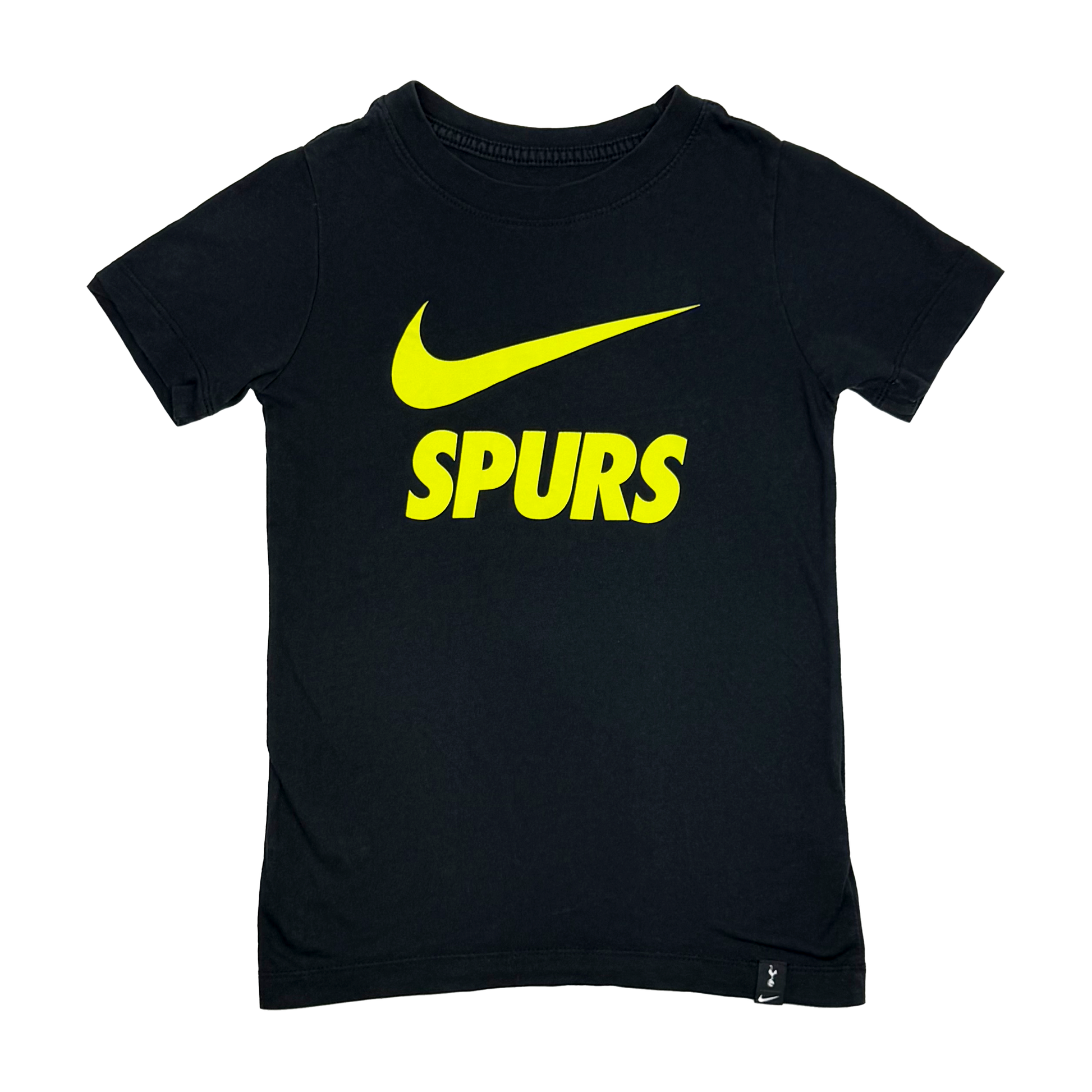 Tottenham Hotspur Black 'Spurs' T-Shirt | 6-7 Years