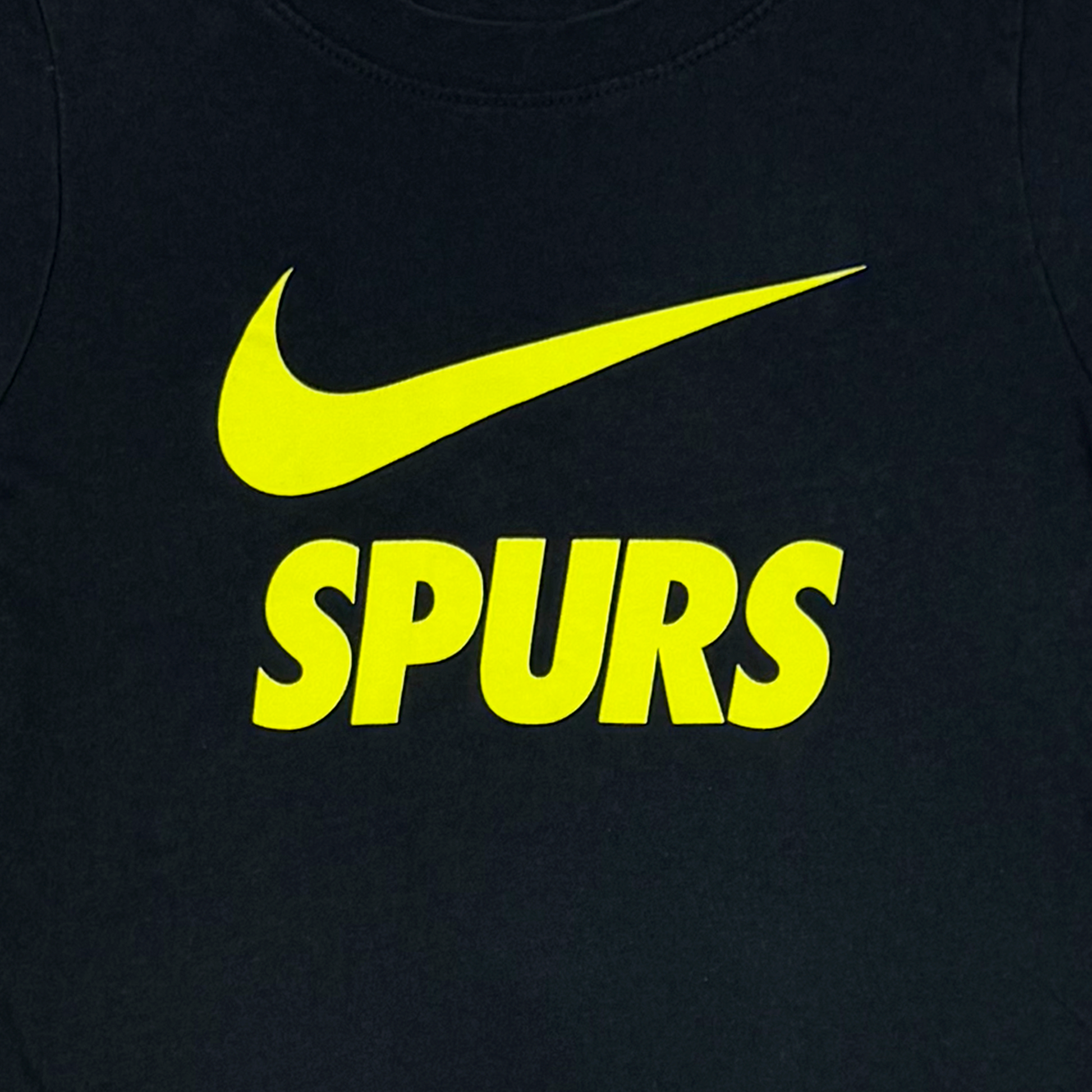 Tottenham Hotspur Black 'Spurs' T-Shirt | 6-7 Years