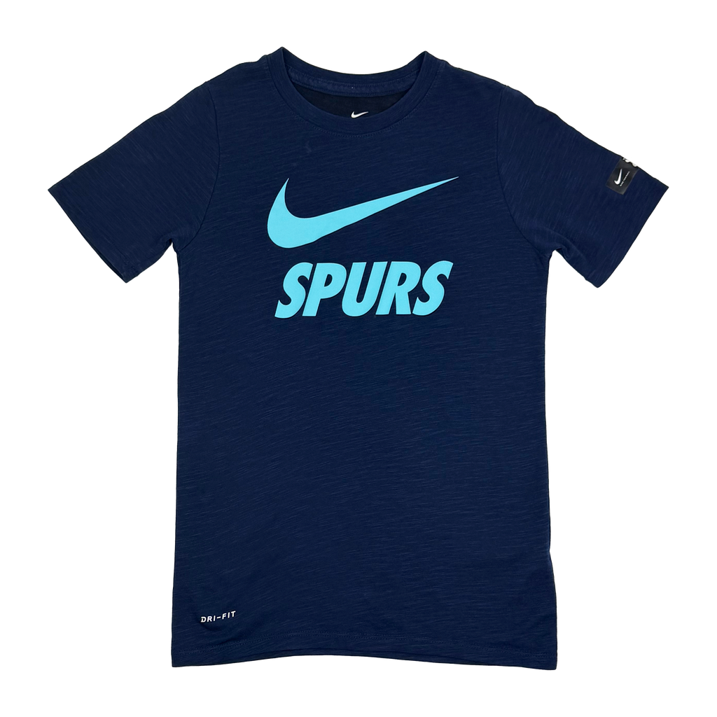 Tottenham Hotspur Navy Blue 'Spurs' T-Shirt | 7-8 Years