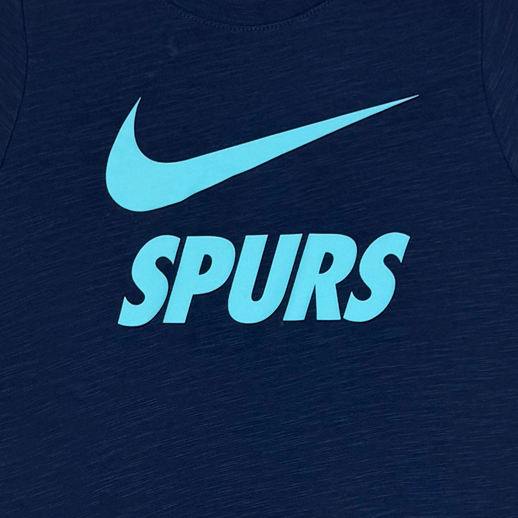 Tottenham Hotspur Navy Blue 'Spurs' T-Shirt | 7-8 Years