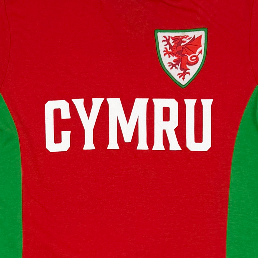 Wales Red and Green 'Cymru' T-Shirt | 7-8 Years
