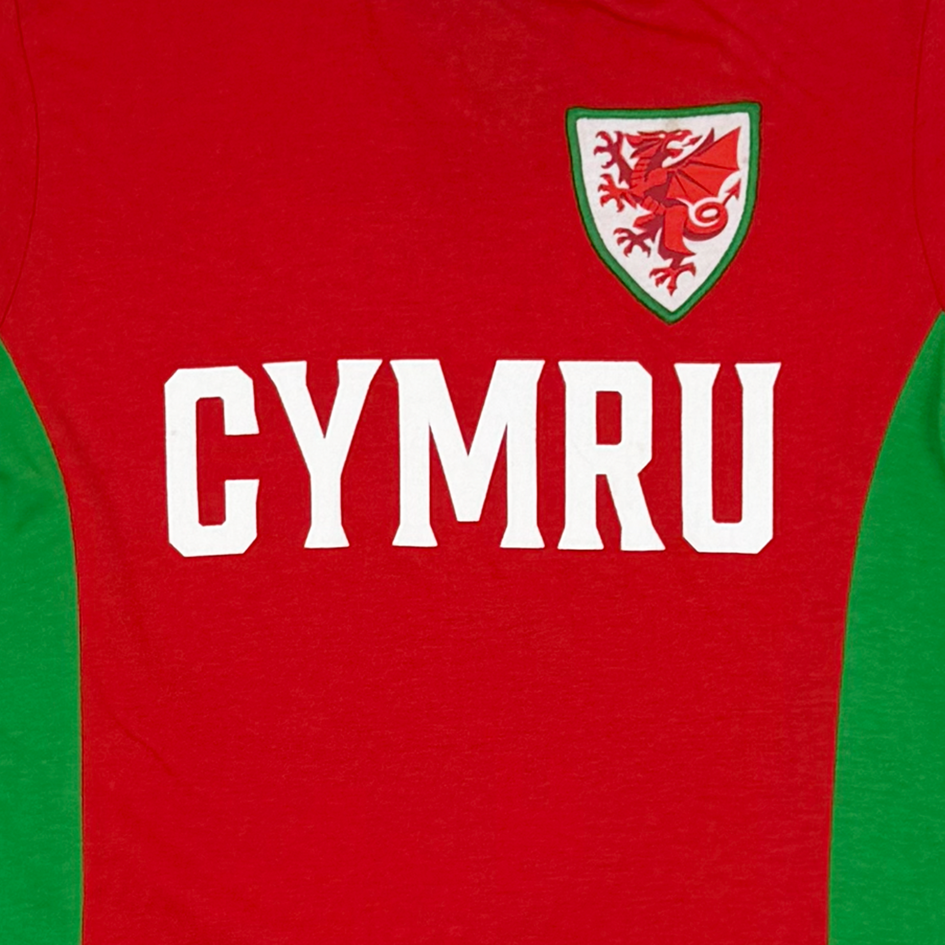 Wales Red and Green 'Cymru' T-Shirt | 7-8 Years